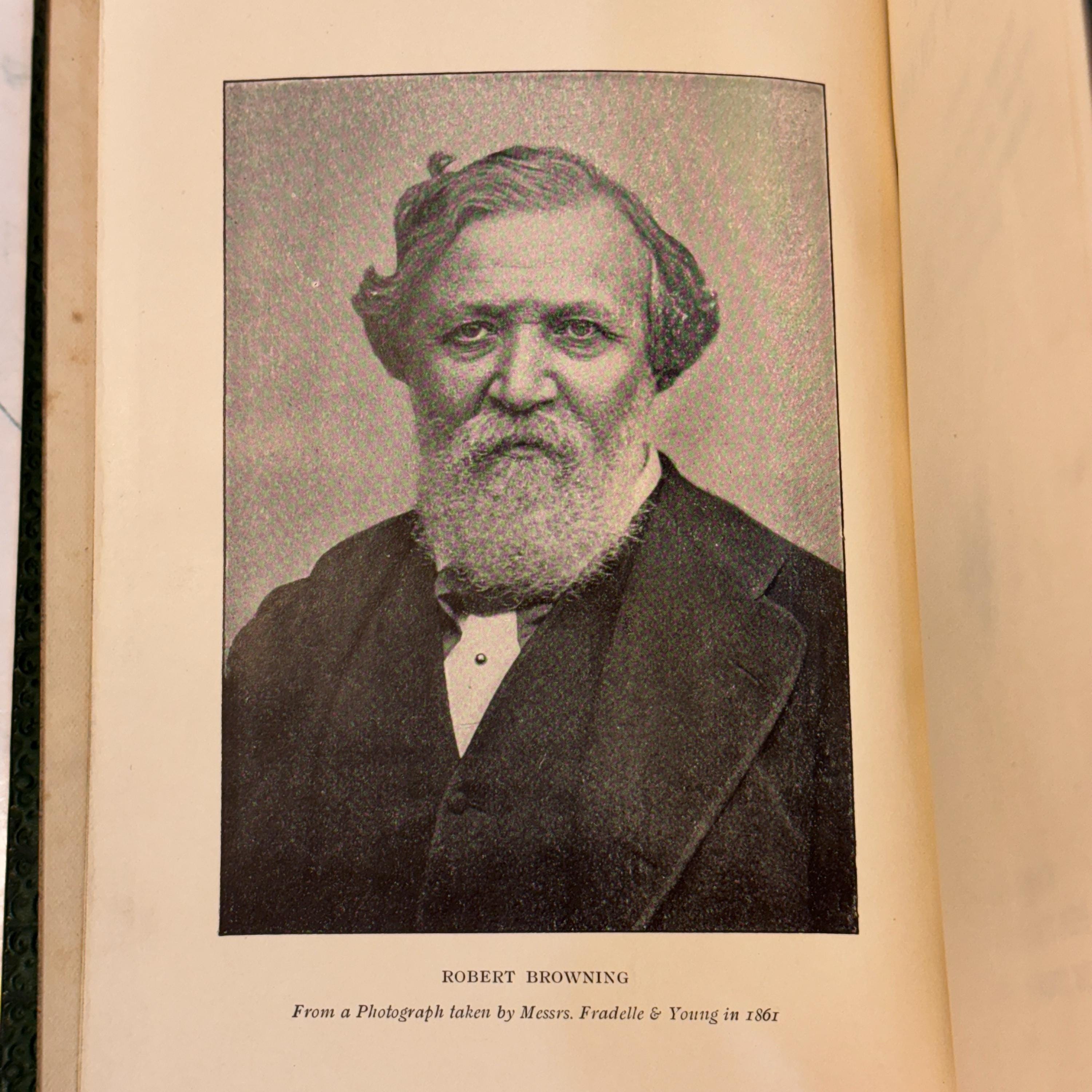 Oxford Edition. Poems of Robert Browning Containing Dramatic Lyrics, Dramatic Romances, Men and Women, Dramas, Pauline, Paracelsus, Christmas Eve and Easter Day, Sordello and Dramatis Personae — photograph 4.