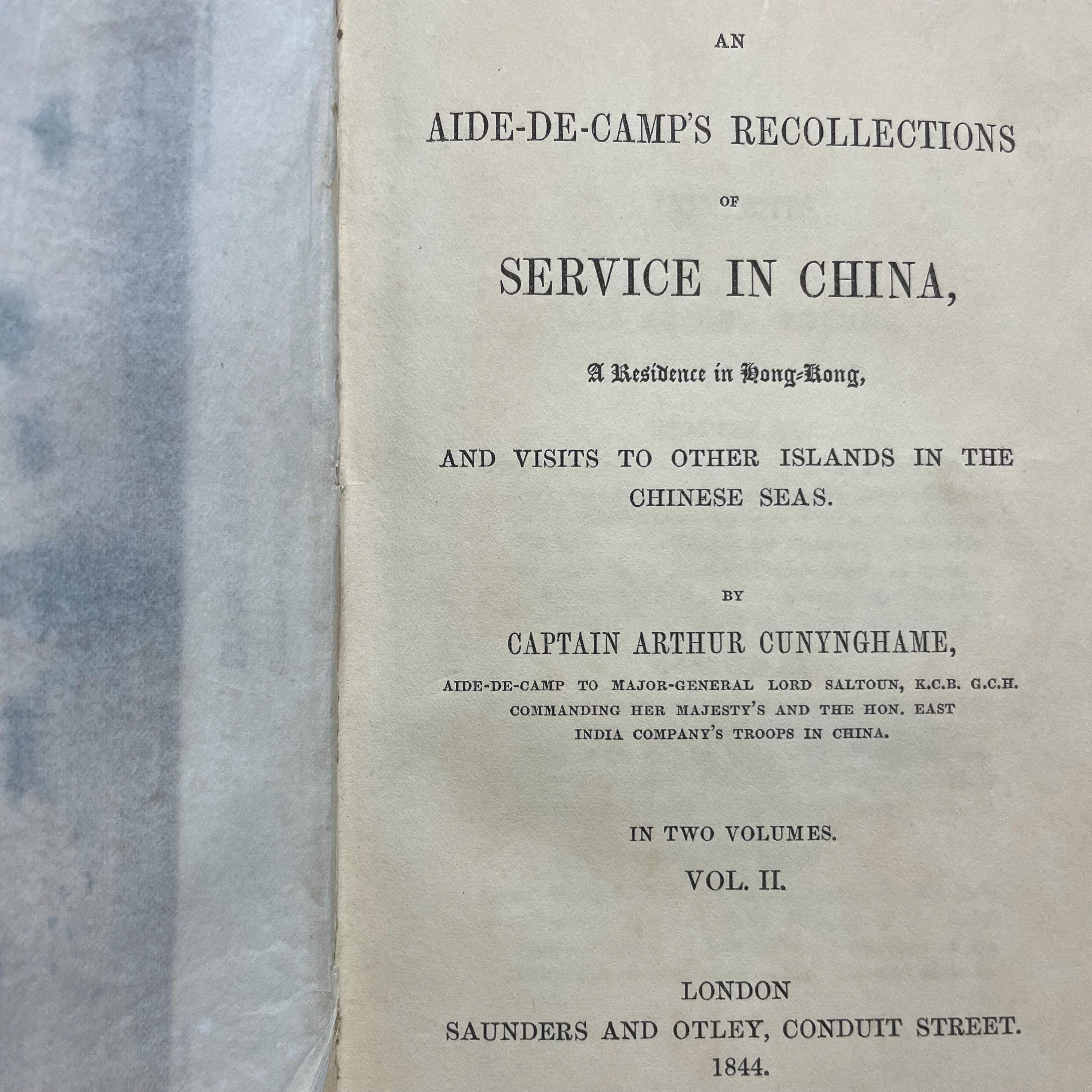 China and the Chinese : Being an Aide-de-Camp's recollections of service in China, a Residence in Hong-Kong, and Visits to Other Islands in the Chinese Seas. — photograph 9.