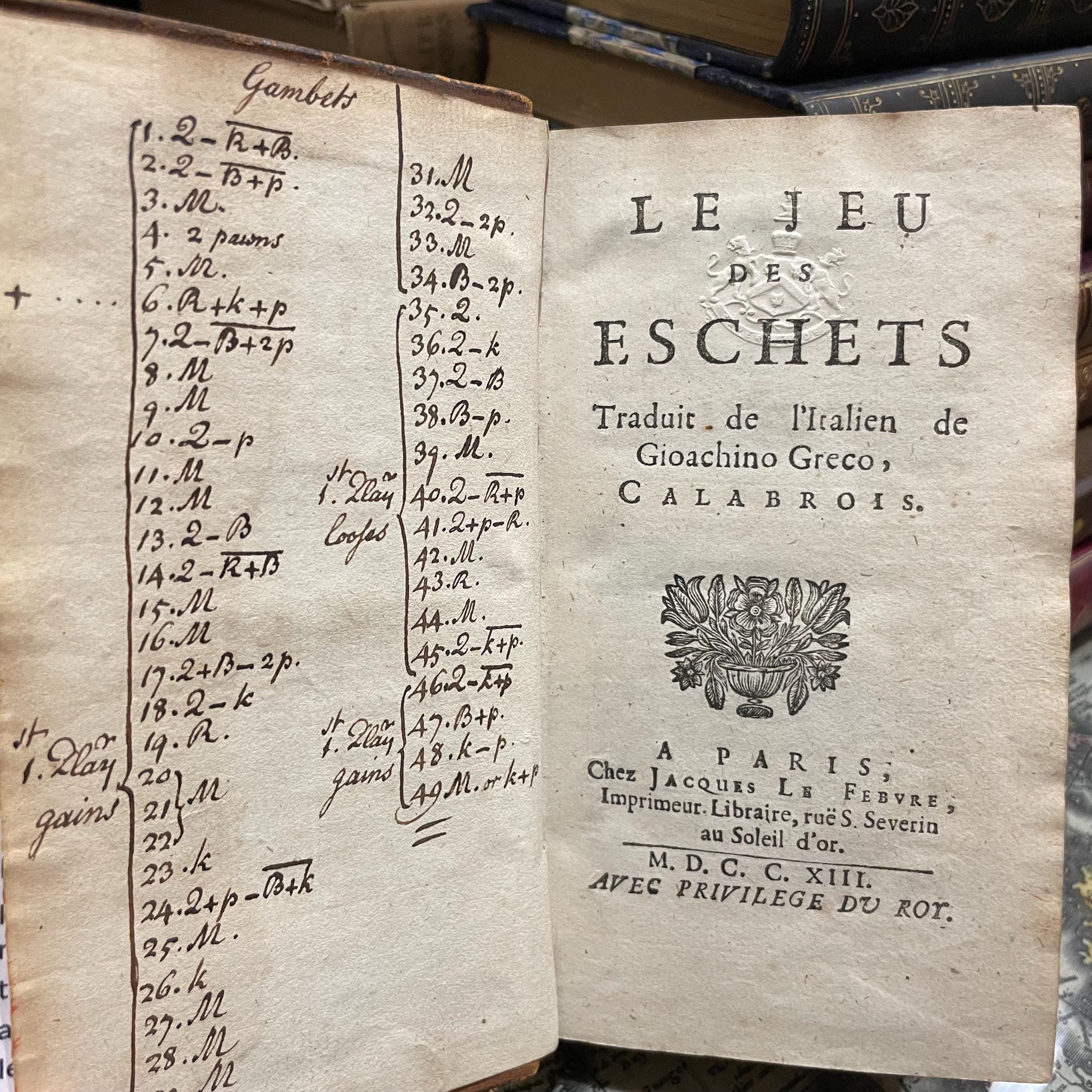 Le Jeu Des Eschets (translated: The Game Of Chess) — photograph 4.