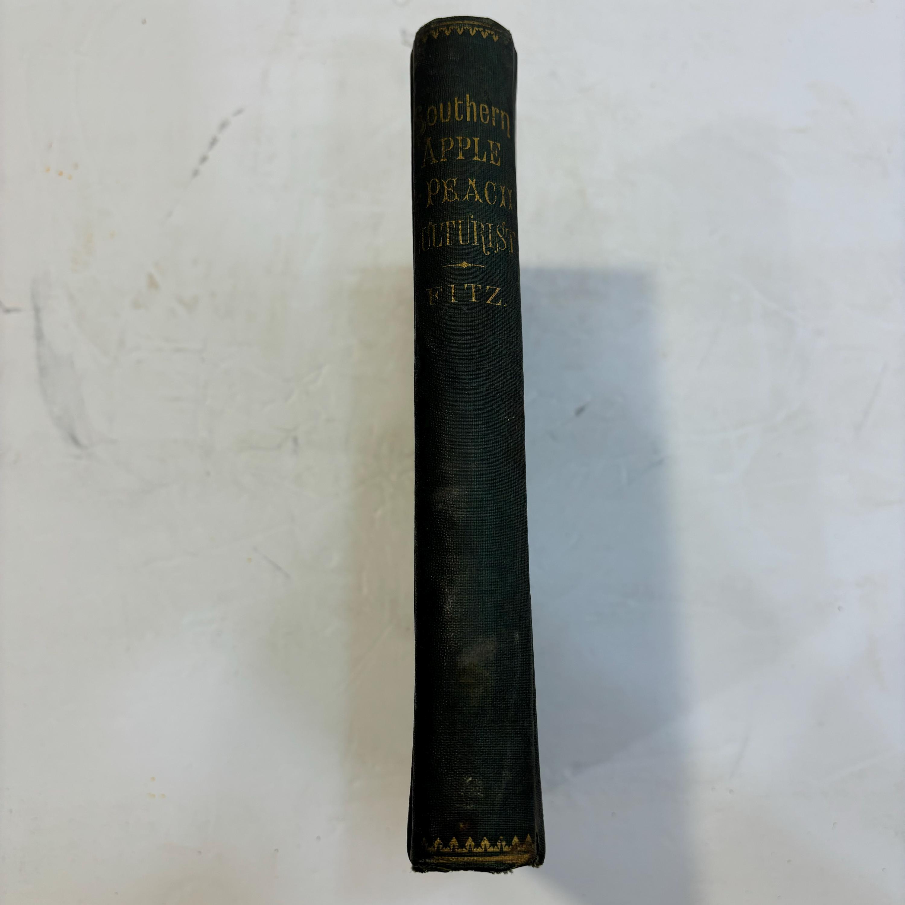 The Southern Apple and Peach Culturist, Adapted to The Soil and Climate of maryland, Virginia, the Carolinas, Georgia and Farther South, Including Portions of thee West and West Virginia, Containing Full and Practical Instructions in Successful Culture, Grafting, Budding, Training, Transplanting, Mulching, Pruning, Fruit-Gathering, &c., &c., Together With Descriptive Catalogues of The Most Esteemed Orchard Fruits, Suitable for the Table, the Kitchen, and For Market Purposes, With Illustrations. Also A Treatise on Insects and Their Extermination. — photograph 10.