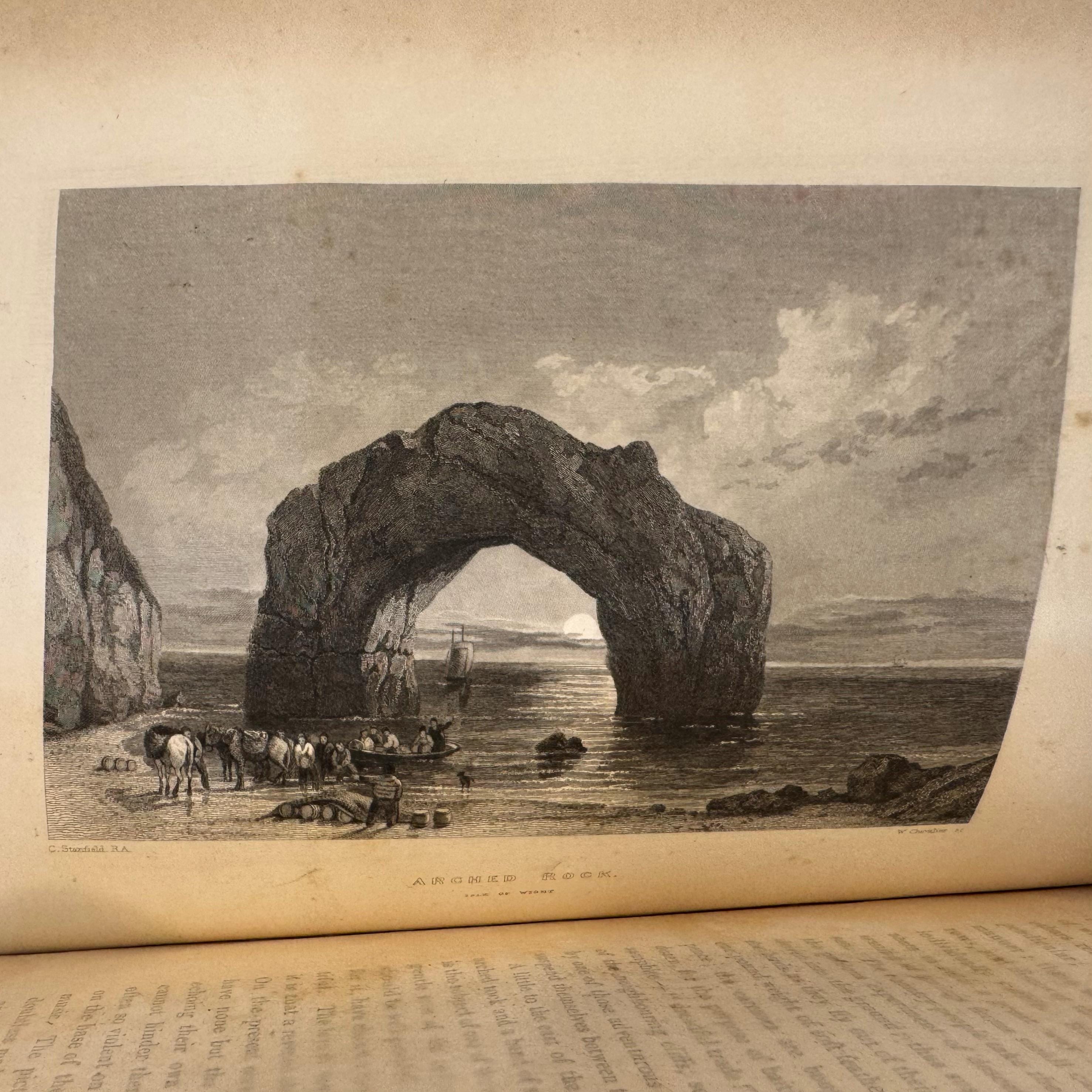 Stanfield's coast Scenery. A Series of Picturesque Views in the British Channel, and on the Coast of France, From original drawings taken expressly for the work. By Clarkson Stanfield, Esq., R.A. — photograph 8.