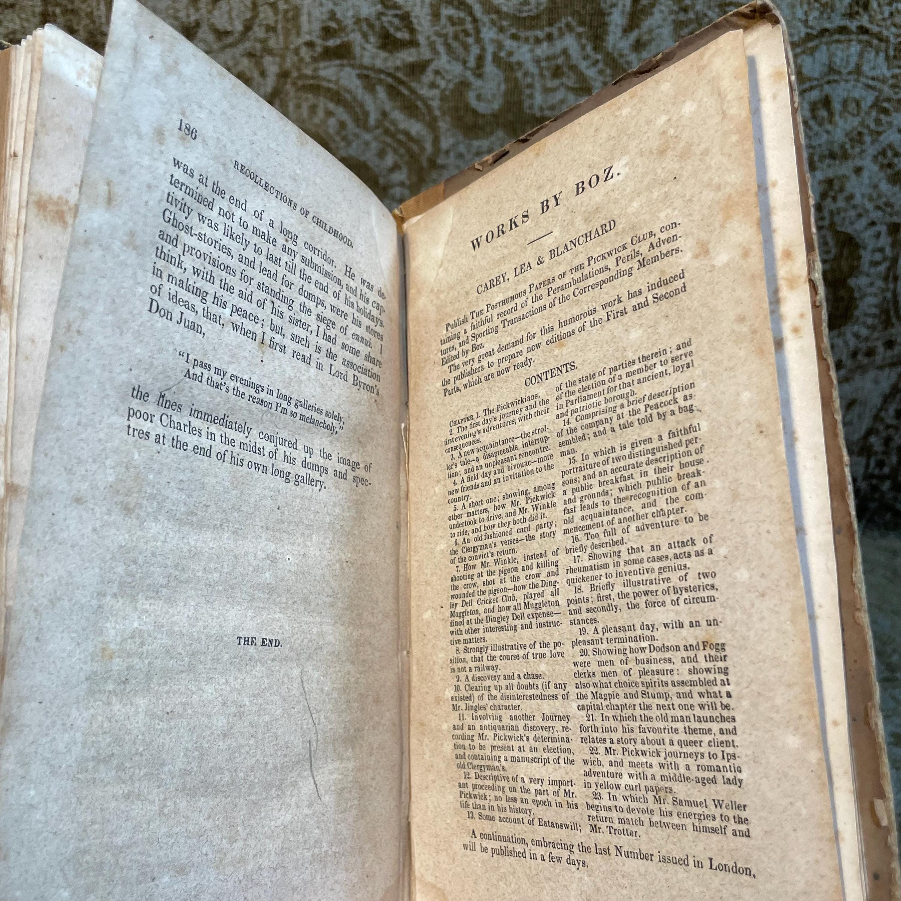 Oliver Twist; Or, The Parish Boy's Progress. By Boz. With Other Tales and Sketches, From Bentley's Miscellany, and Library of Fiction. — photograph 9.