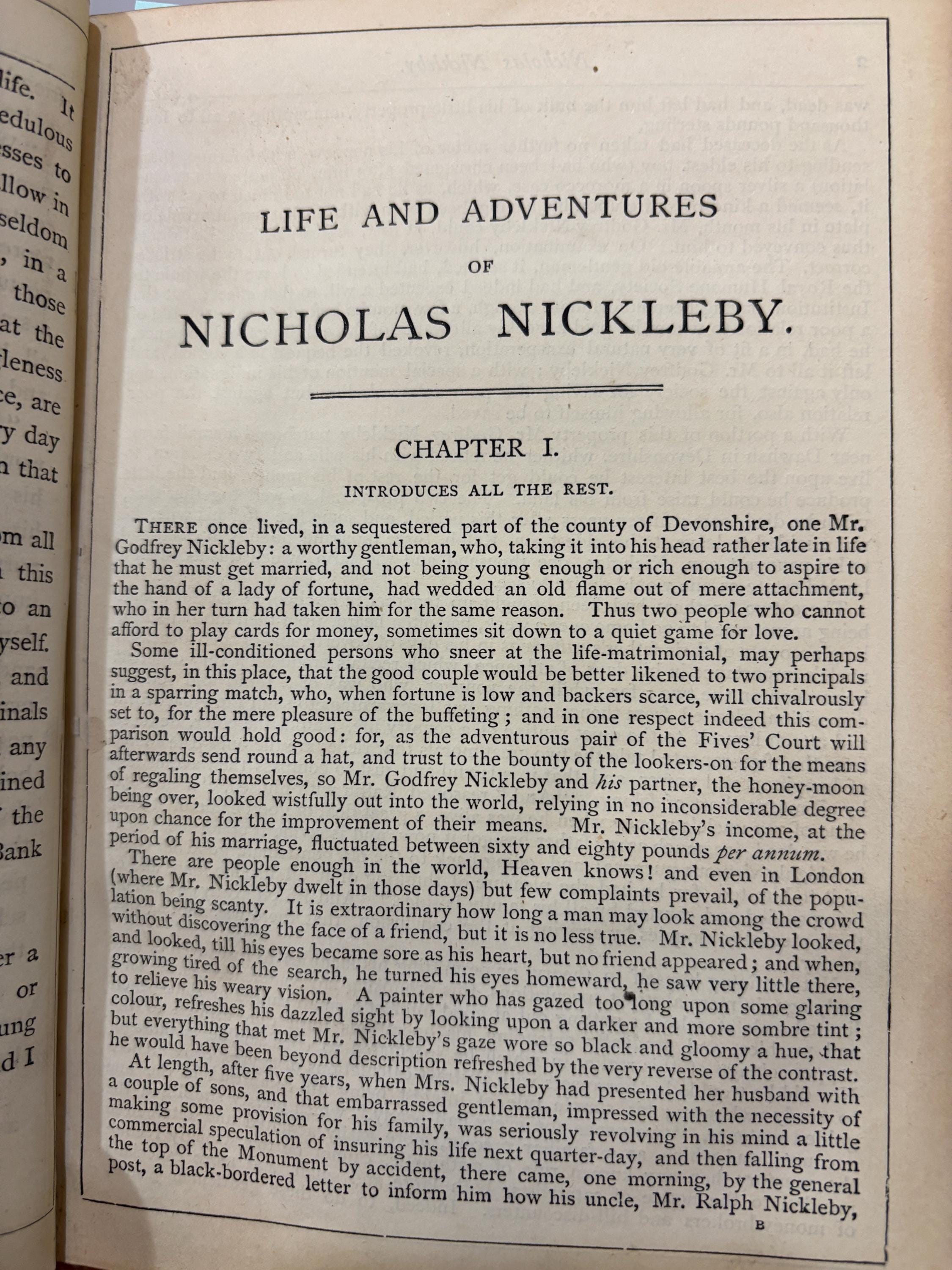 The Life and Adventures of Nicholas Nickleby. With Eight Illustrations. — photograph 7.