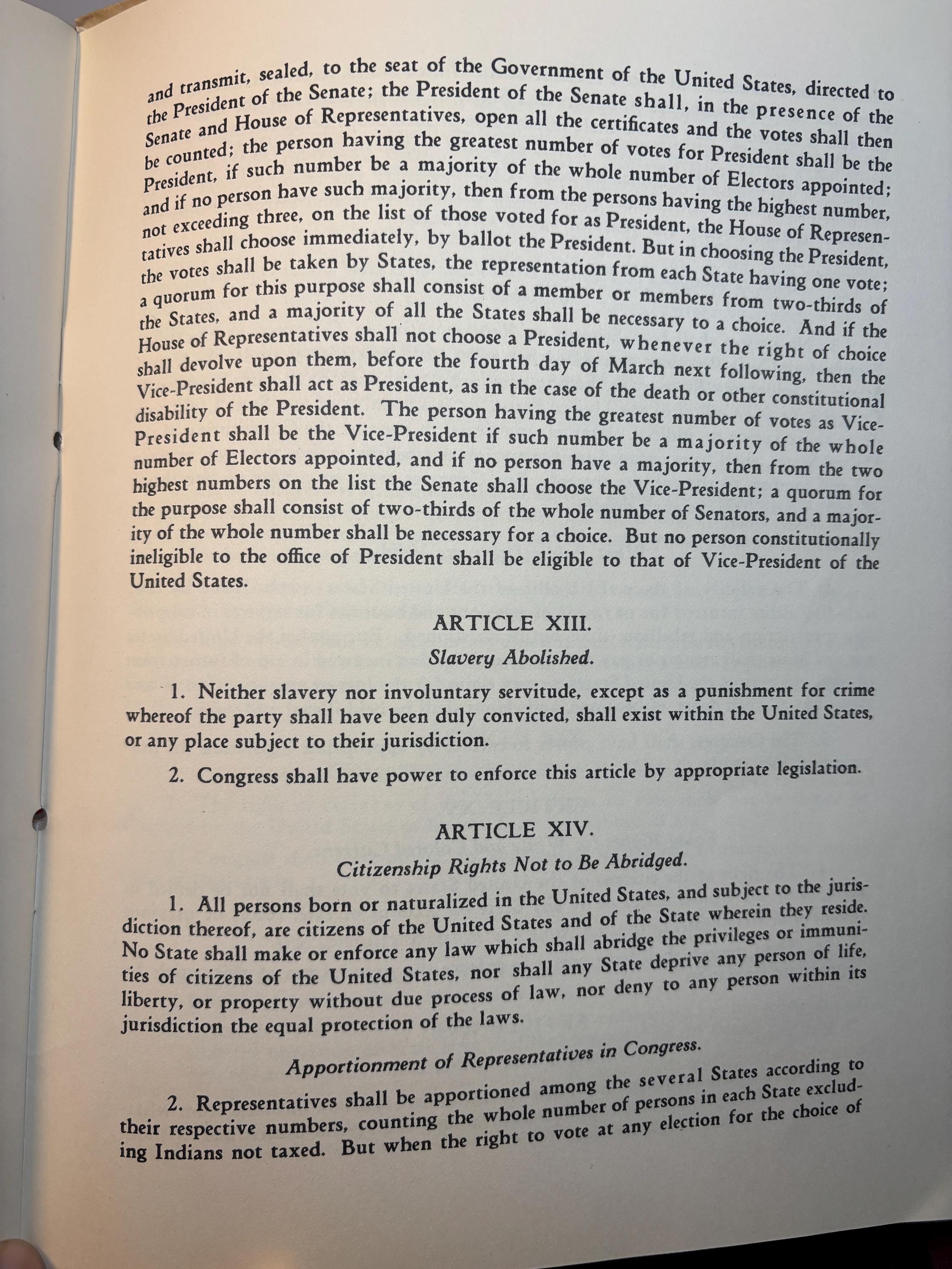 The Constitution of The United States, With Its Amendments — photograph 8.