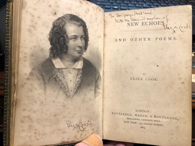 New Echoes and Other Poems (PRESENTATION BINDING) — photograph 4.