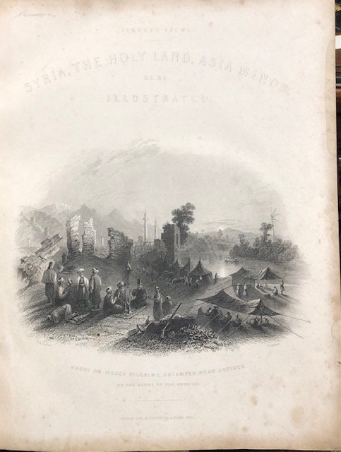 Syria, The Holy Land, Asia Minor, &c. Illustrated In a Series of Views Drawn From Nature. By W. H. Bartlett, William Purser, &c. With Descriptions of the Plates by John Carne, Esq. — photograph 2.