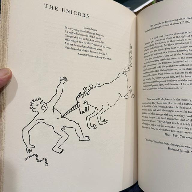 A Bestiary, Compiled by Richard Wilbur, Illustrated by Alexander Calder, Limited Edition #73/800, Signed by both. — photograph 10.