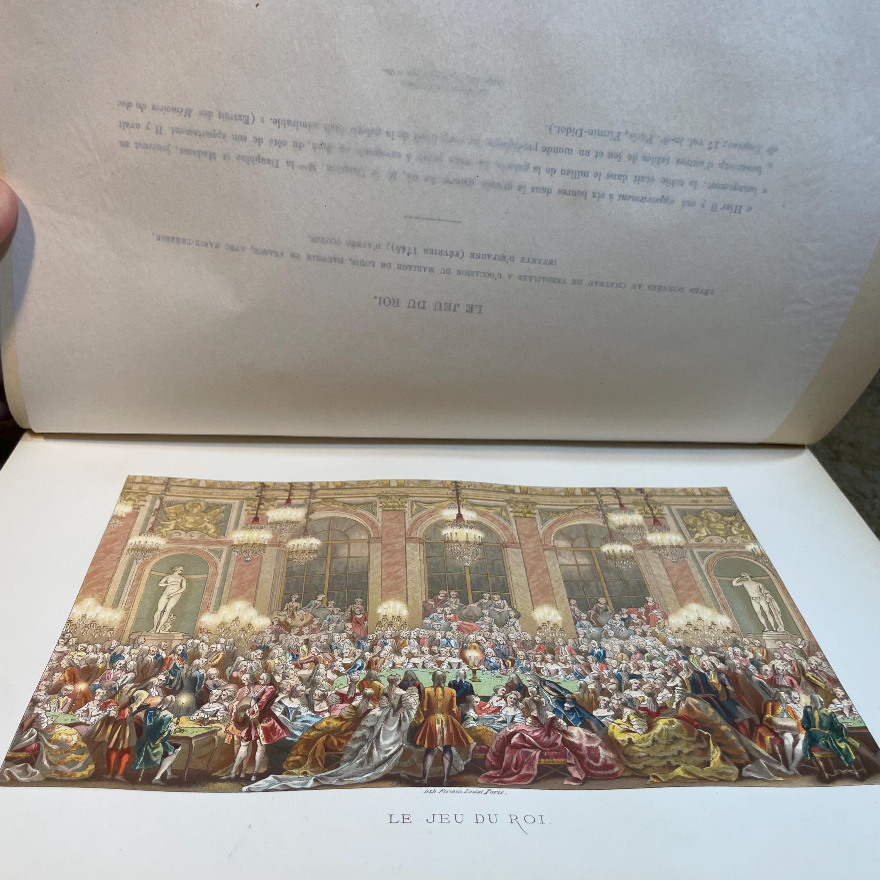 XVIII Siècle, Institutions, Usages Et Costumes. France, 1700–1789. Ouvrage Illustré De 21 Chromolithographies Et De 350 Gravures Sur Bois, D’Après Watteau, Vanloo, Rigaud, Boucher, Greuze, Lancret, J. Vernet, Chardin, Jeaurat, Bouchardon, Saint-Aubin, Eisen, Gravelot, Moreau, Cochin, Wille, Debucourt, Etc. Quatrième Édition. Translated: Eighteenth Century, Institutions, Usages And Costumes. France, 1700–1789. Illustrated Work With 21 Chromolithographs And 350 Wood Engravings, After Watteau, Vanloo, Rigaud, Boucher, Greuze, Lancret, J. Vernet, Chardin, Jeaurat, Bouchardon, Saint-Aubin, Eisen, Gravelot, Moreau, Cochin, Wille, Debucourt, Etc. Fourth Edition. — photograph 6.