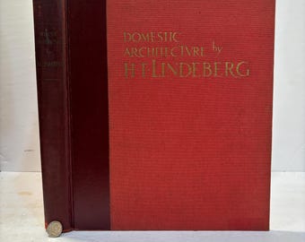 Domestic Architecture of H.T. Lindeberg. Limited Edition of 1000 copies