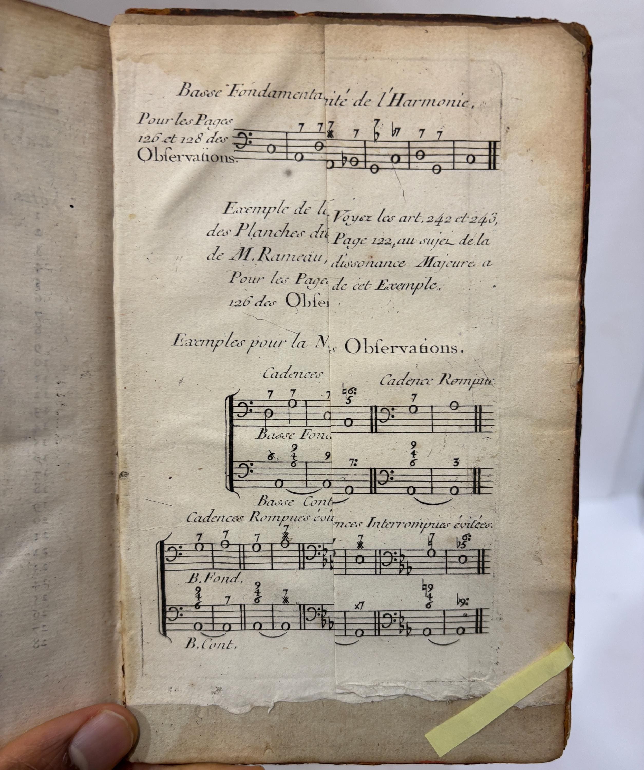 Observations Sur Différens Points D’harmonie, Par M. L’abbé Roussier. Translated: Observations On Different Points Of Harmony, By Mr. Abbé Roussier. French Language — photograph 8.