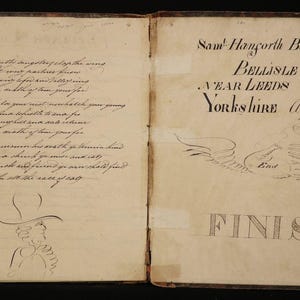 1831 MANUSCRIPT Mathematics Work-Book. Duodecimals, commonly called Cross Multiplication, & Cube Root with Problems.