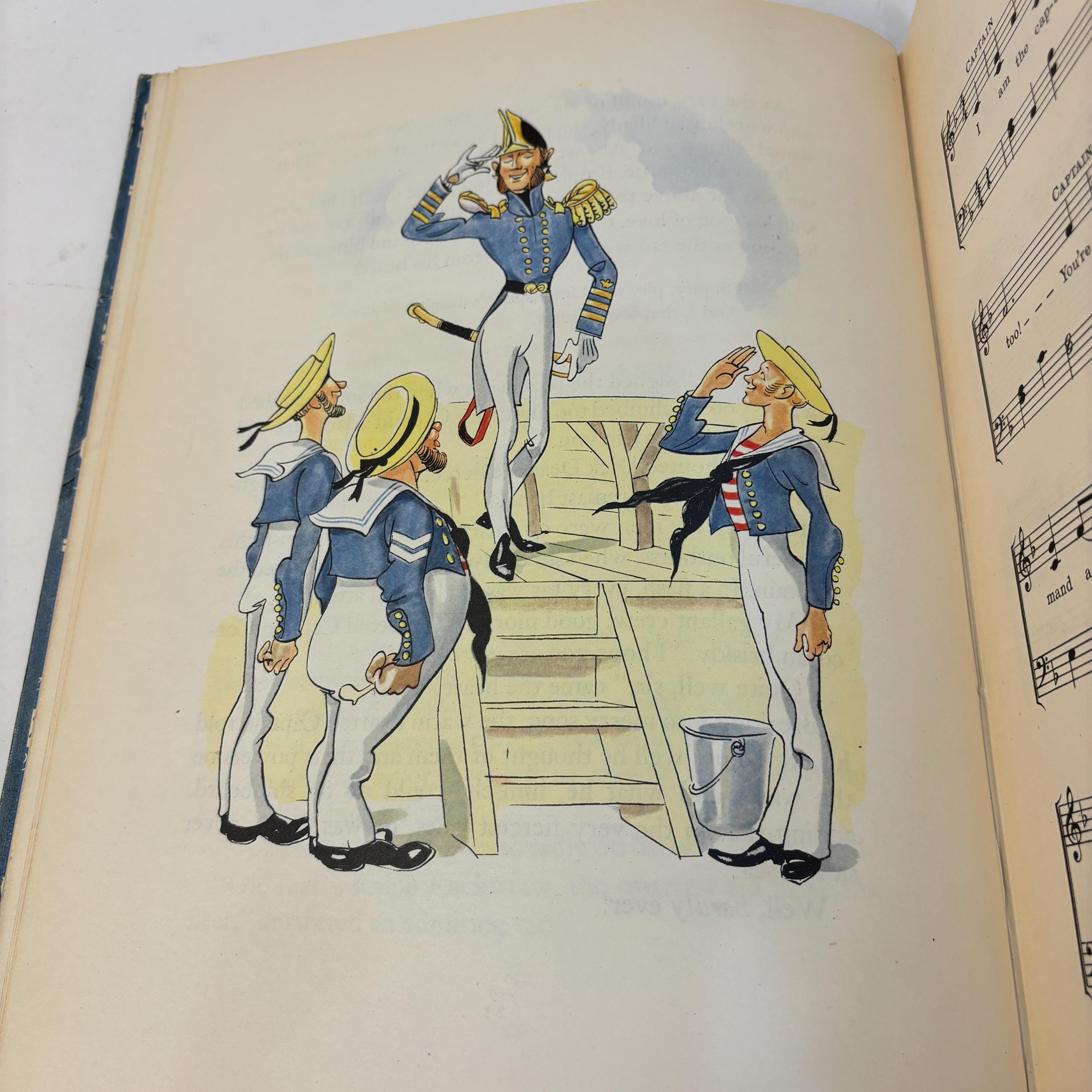 H.M.S. Pinafore, Story and Music Arrangements Adapted from Gilbert and Sullivan… Illustrated by Fritz Kredel. First Edition. — photograph 10.