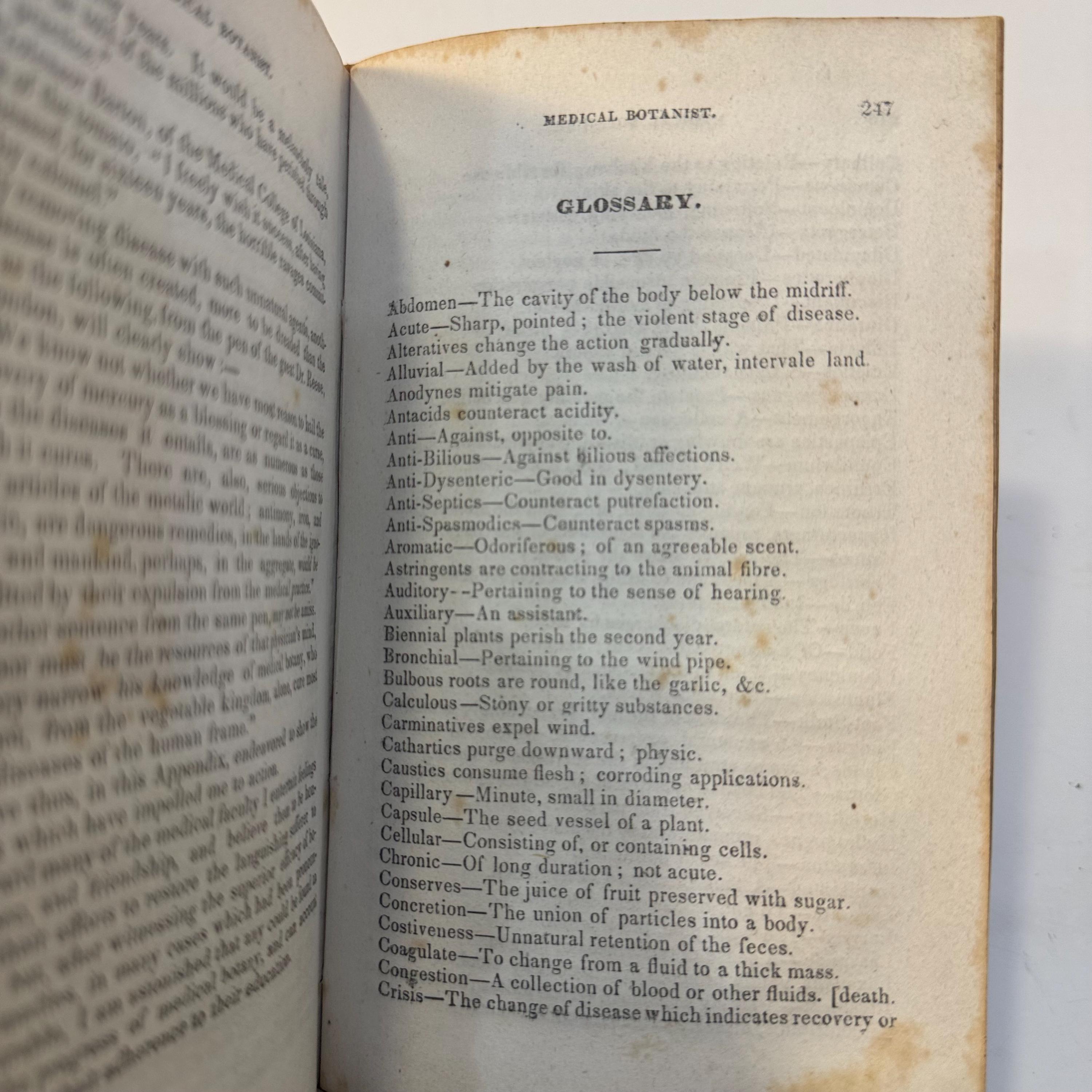 The Medical Botanist and Expositor of Diseases and Remedies. In Two Volumes. Volume First- In Six Parts. First Edition. — photograph 9.
