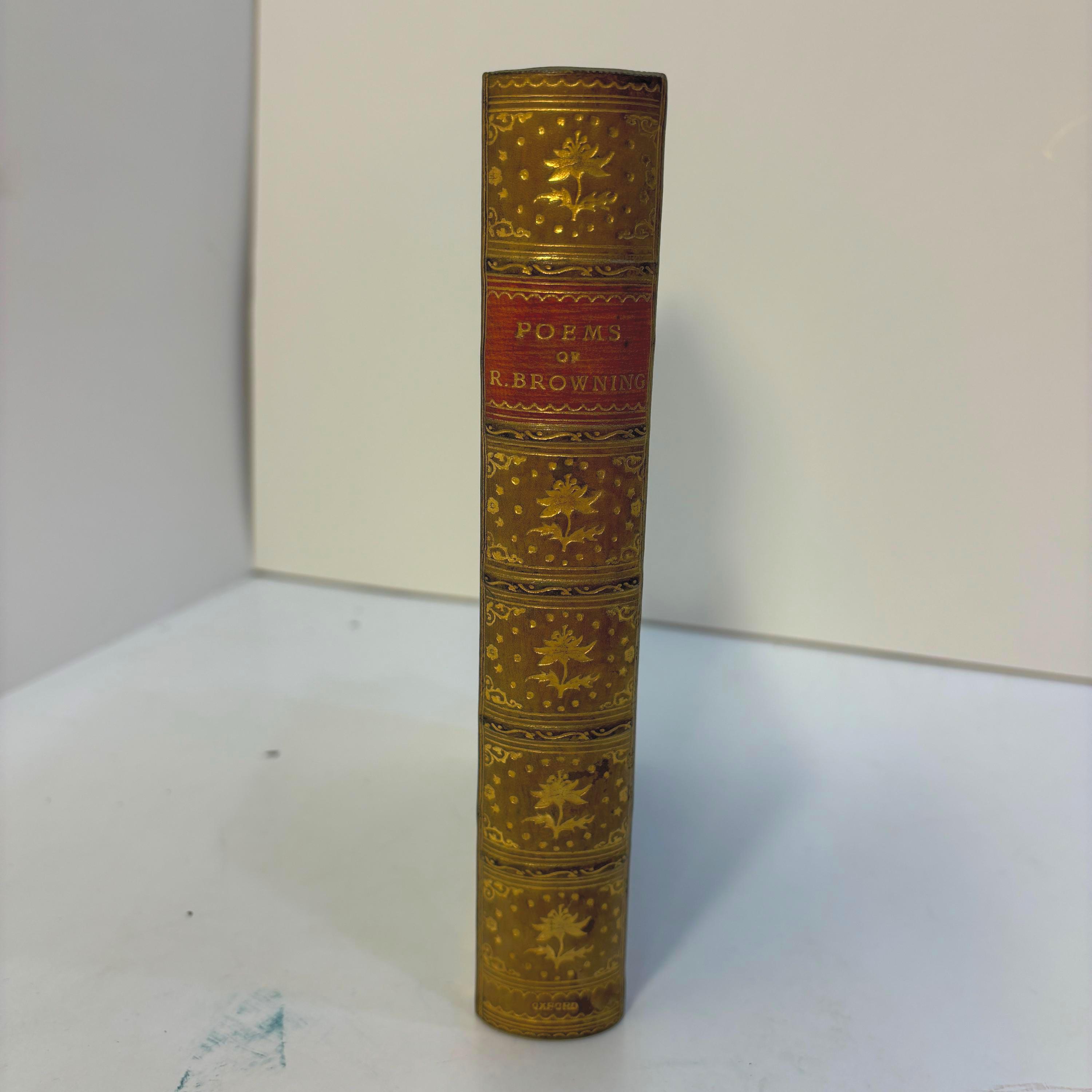 Oxford Edition. Poems of Robert Browning Containing Dramatic Lyrics, Dramatic Romances, Men and Women, Dramas, Pauline, Paracelsus, Christmas Eve and Easter Day, Sordello and Dramatis Personae — photograph 3.