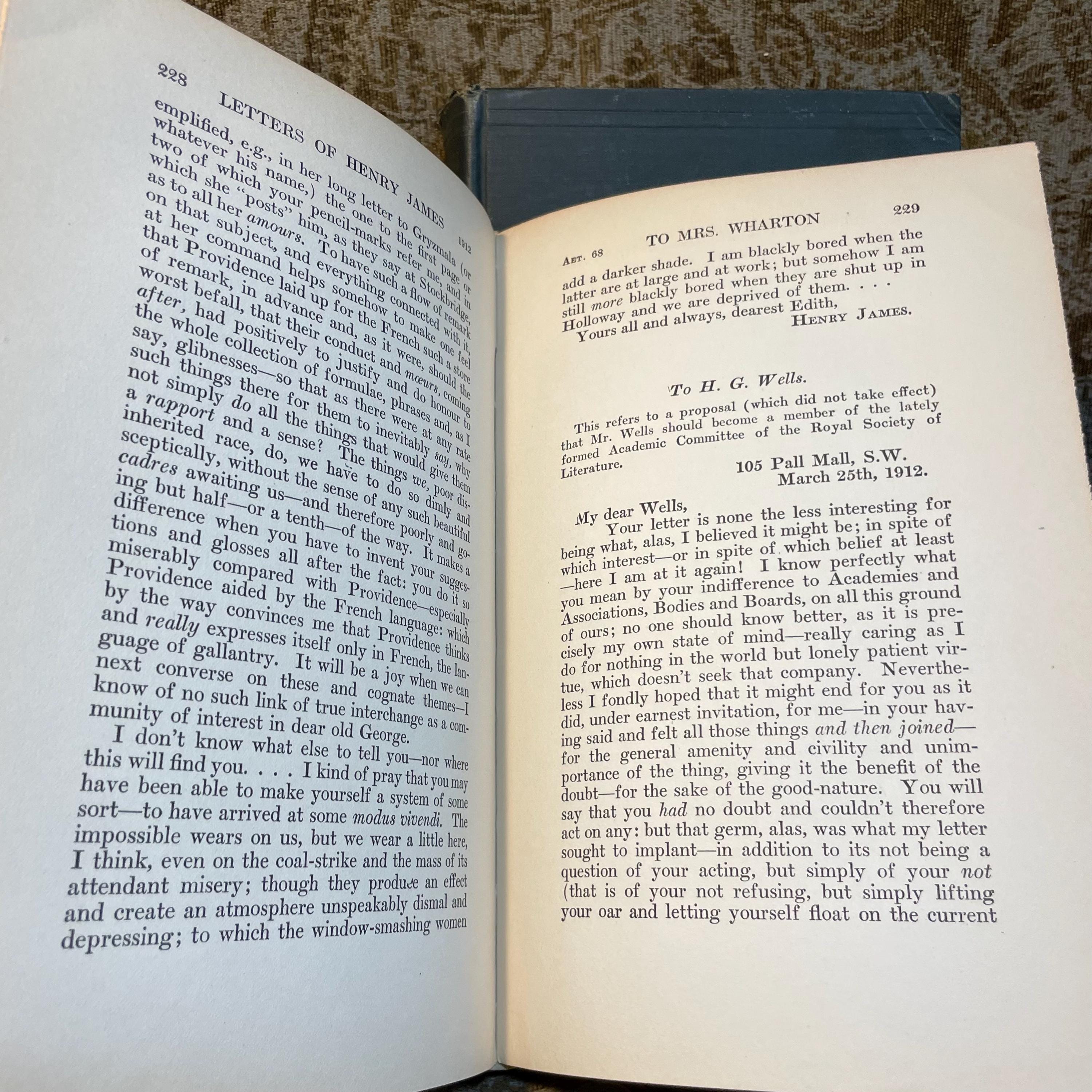 The Letters of Henry James (2 vol) — photograph 8.