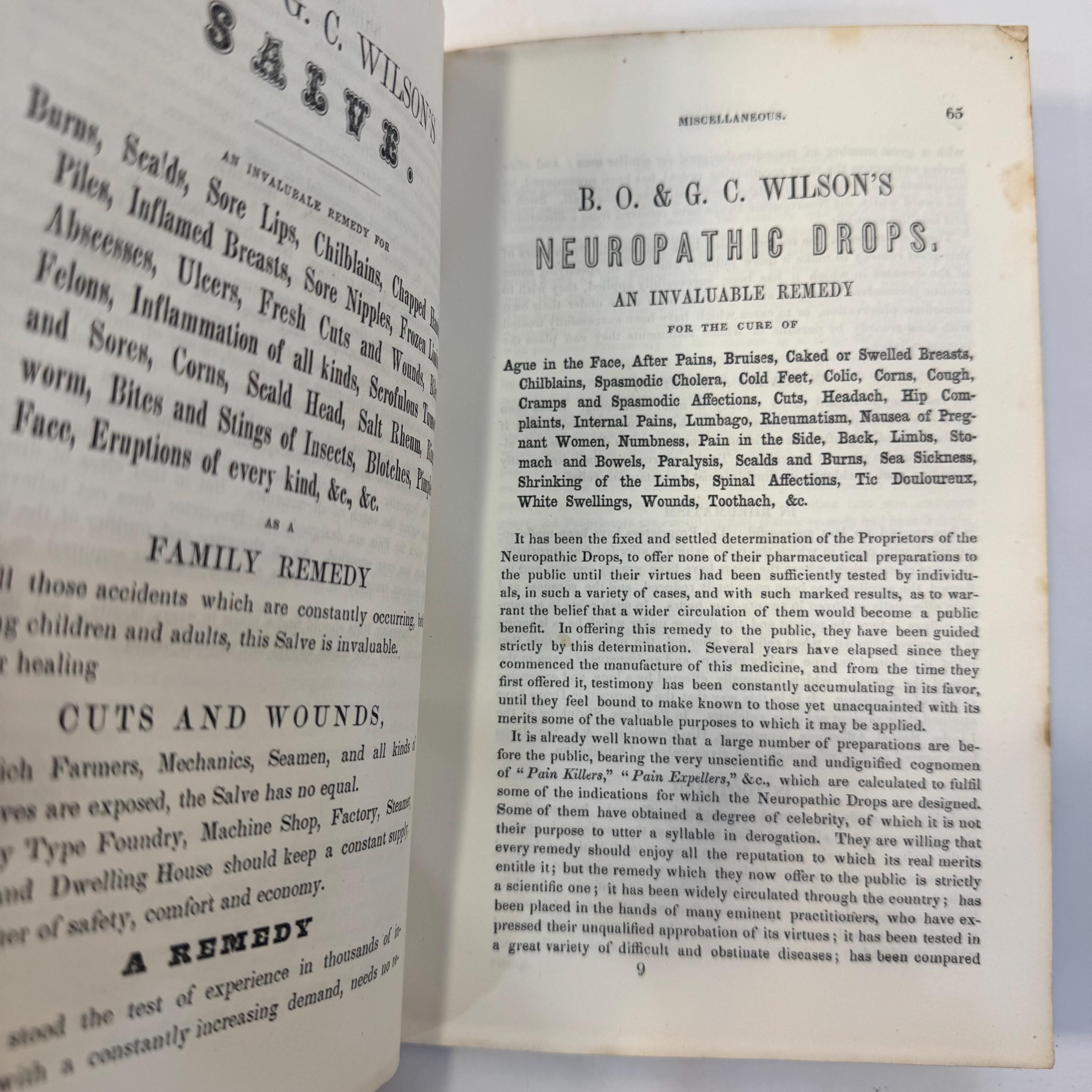 Botanic Materia Medica, or The Physician's Guide to The Remedies of The Botanic Kingdom. Embracing the Principal Articles in Use, With a Brief Account of Their Medicinal Properties — photograph 9.