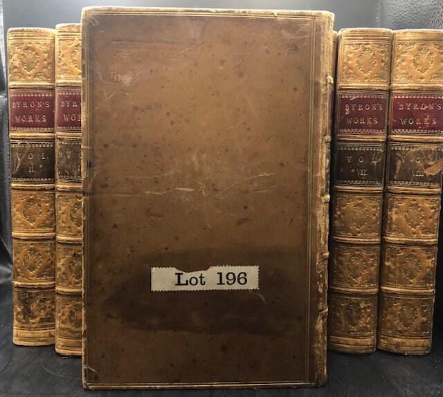 Poetical works of Lord Byron in Eight Volumes — photograph 5.