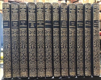 1926. The Plays of George Bernard Shaw 12 volume Boxed Set