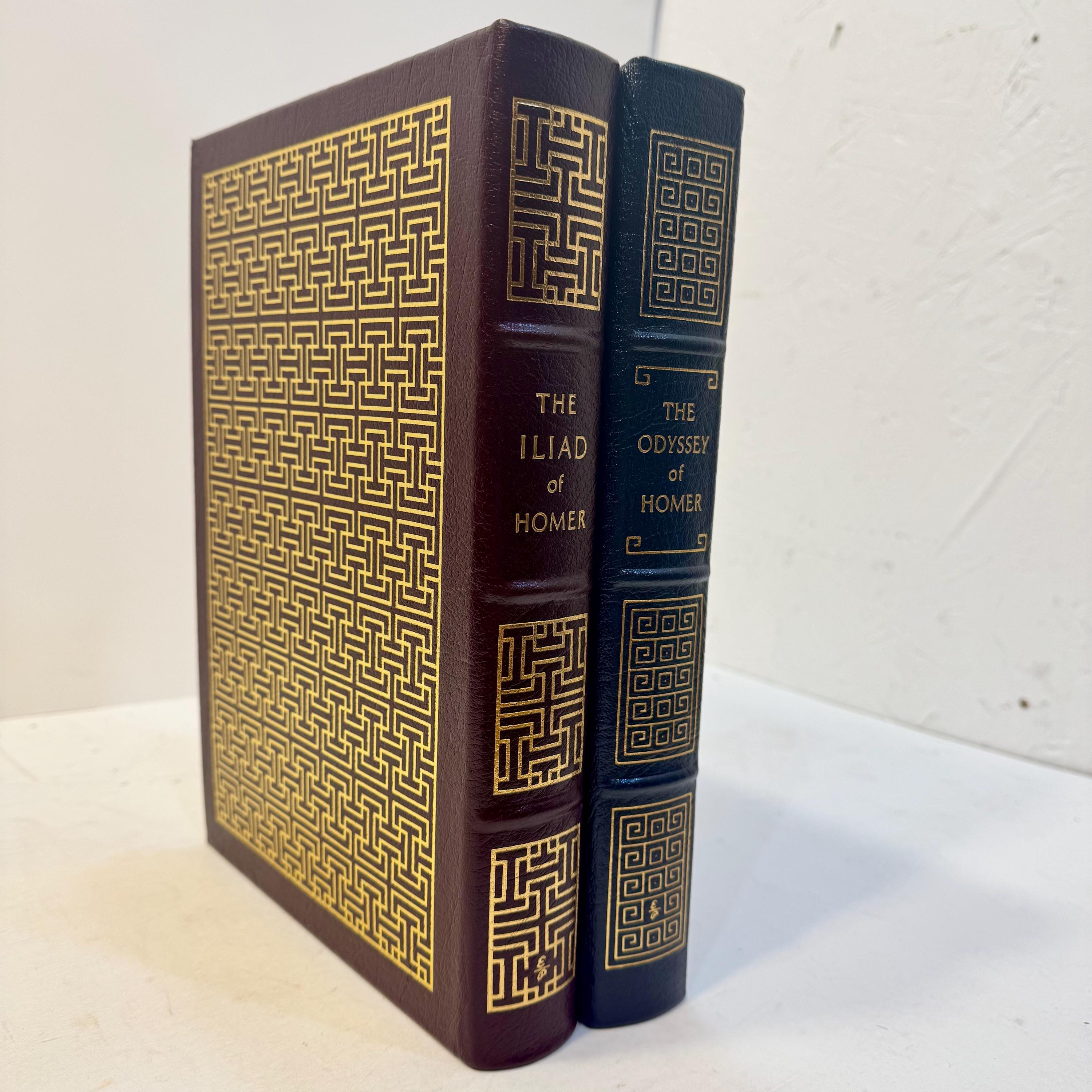 The Iliad & Odyssey of Homer | Easton Press Editions, 1978-1979, Illustrated — photograph 4.