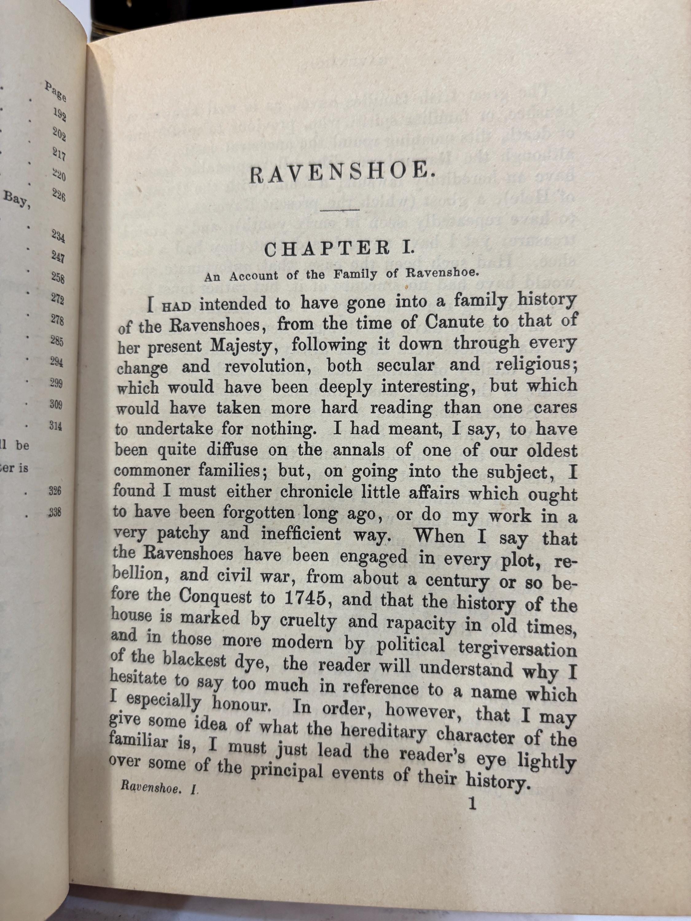 Ravenshoe. Copyright Edition. In Two Volumes. — photograph 7.