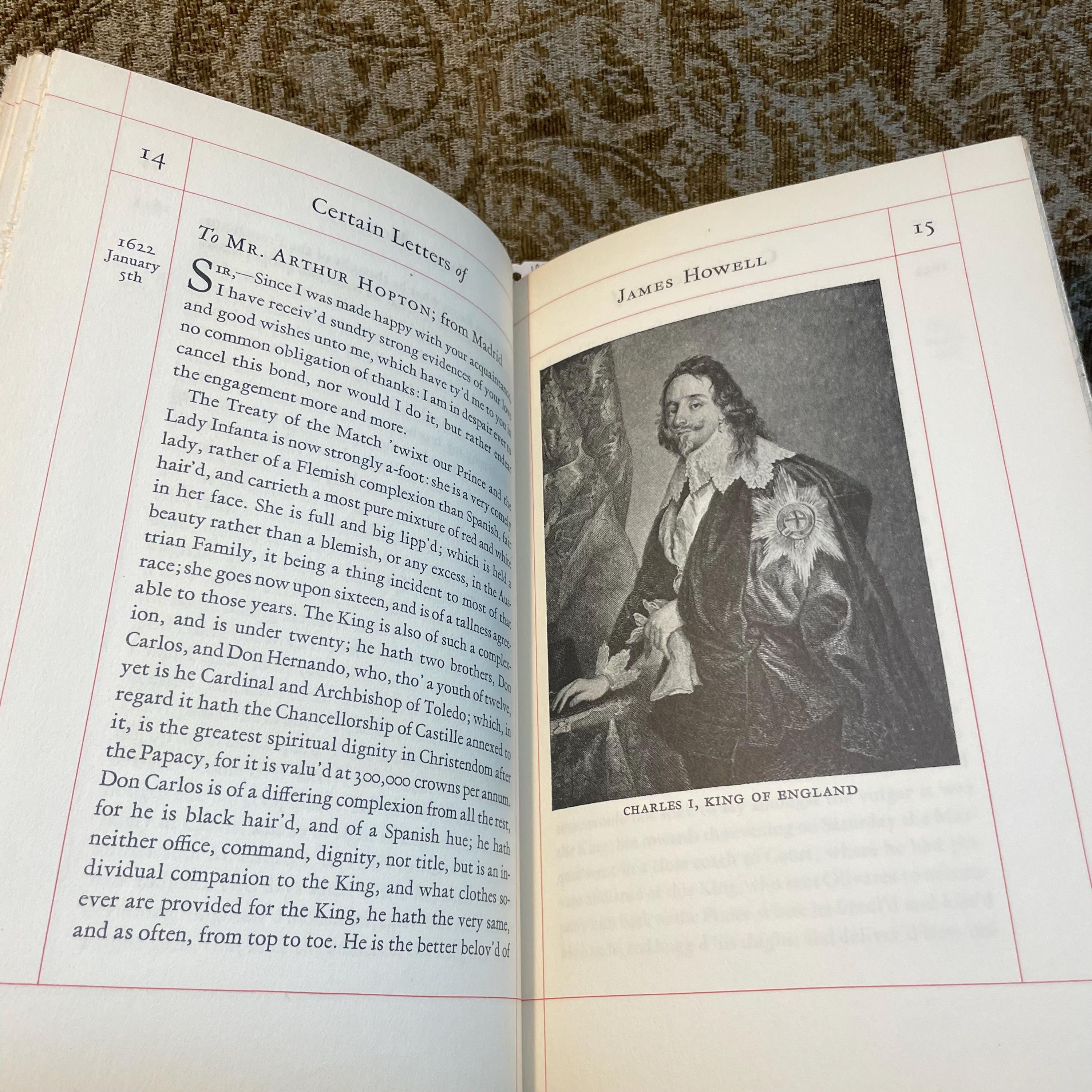 Certain letters of James Howell Selected from The Familiar Letters as First Published 1645-1655 Illustrated with 5 Engravings — photograph 9.