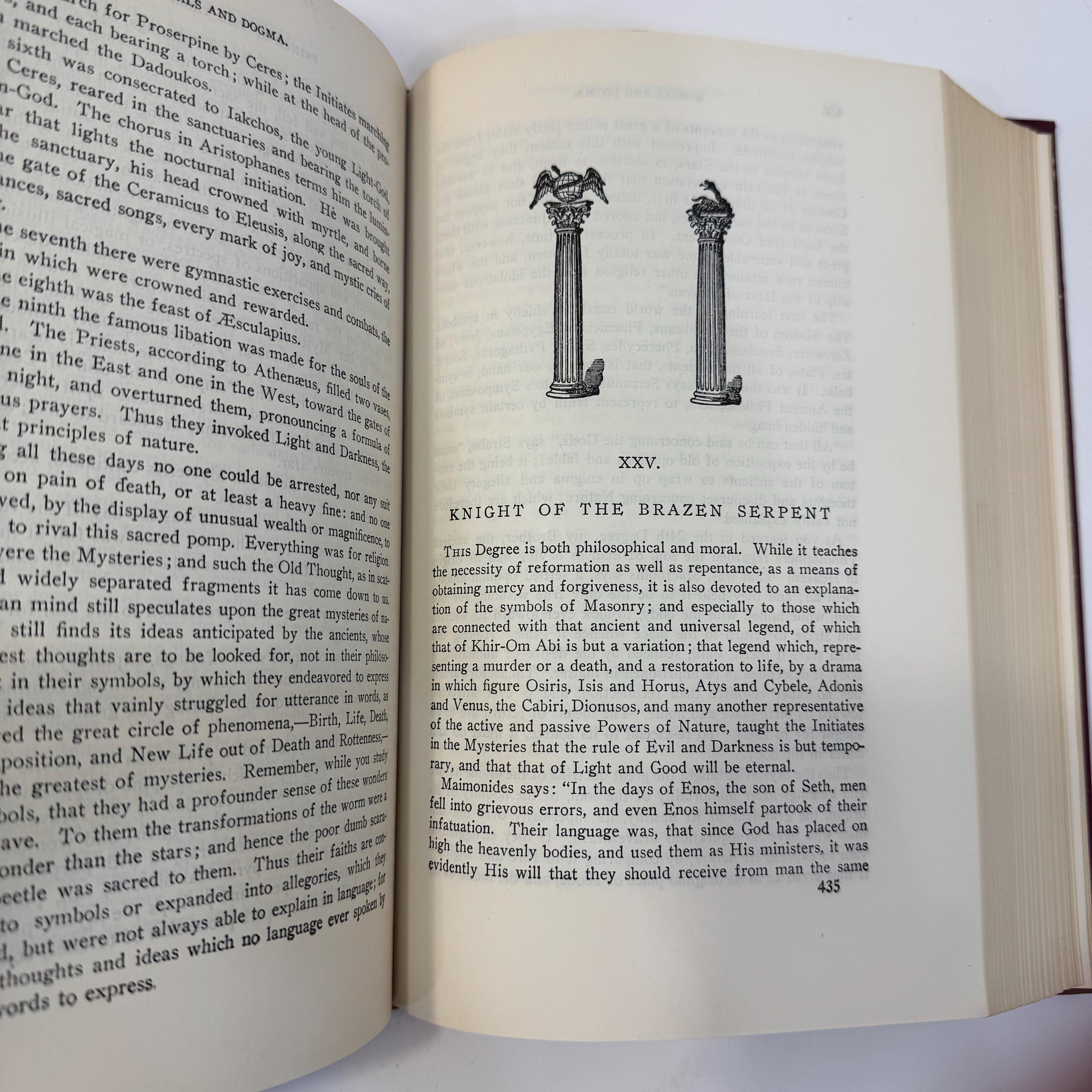 Morals and Dogma of Freemasonry & Digest-Index by Albert Pike and T.W. Hugo, 1924 — photograph 8.