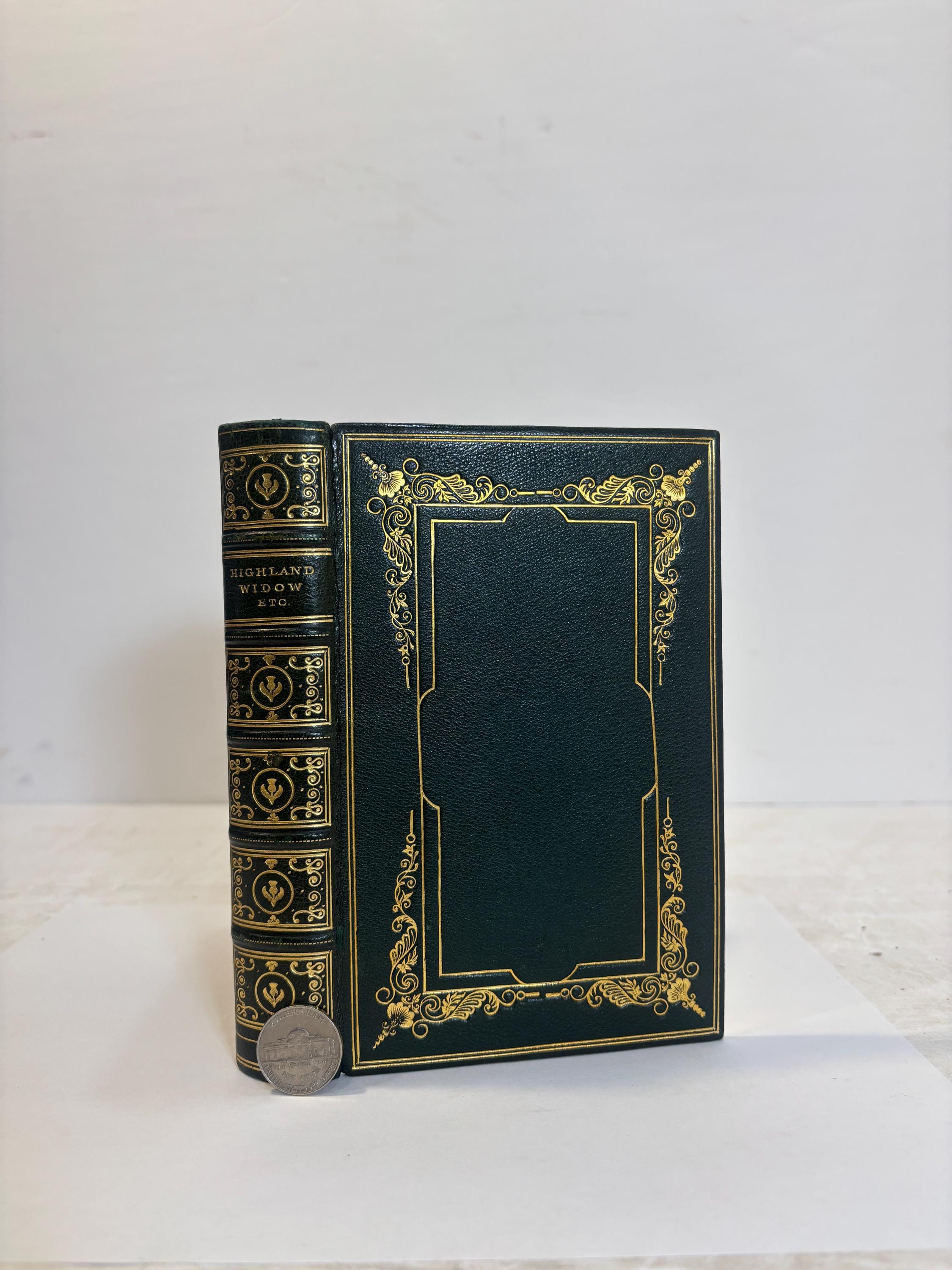 Highland Widow. Double Fore-Edge Painting. Golfers and Mermaids. — photograph 5.