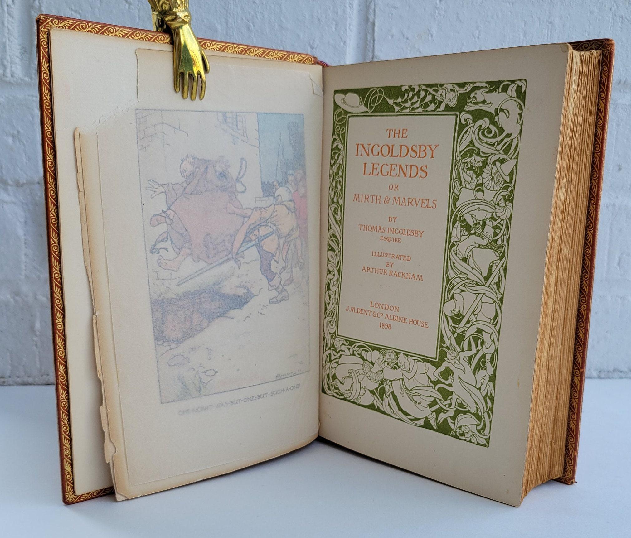 Ingoldsby Legends or Mirth & Marvals by Thomas Ingoldsby Esquire Illustrated br Authur Rackham — photograph 6.