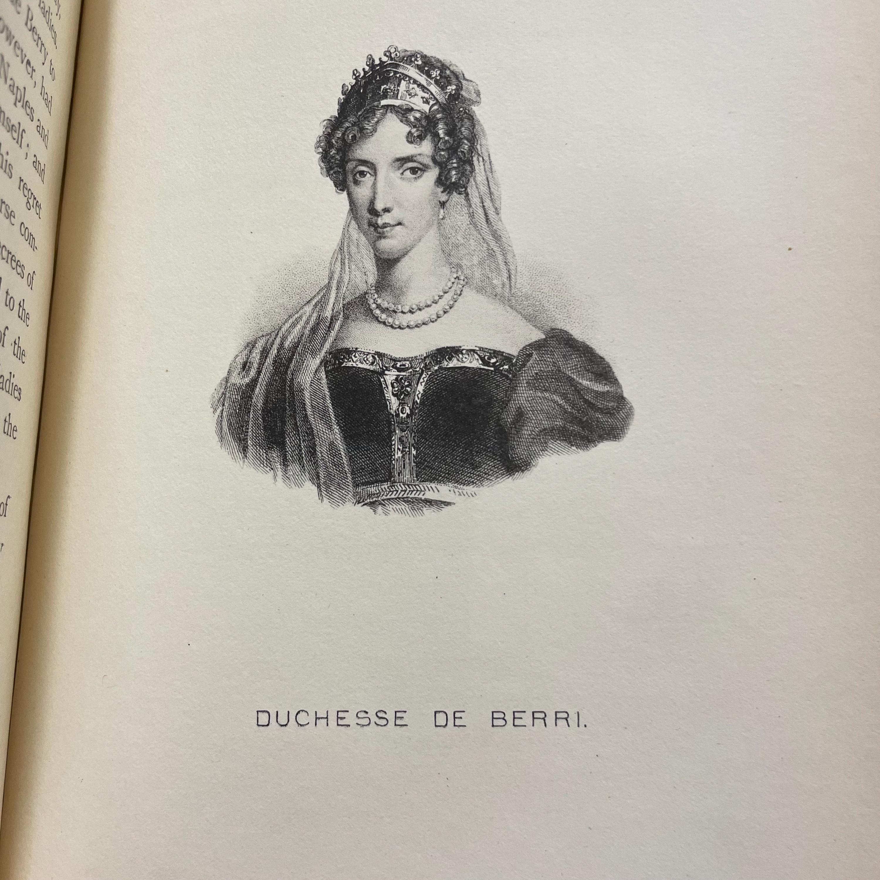 The Court of The Tuileries From the Restoration to The Flight of Louis Philippe… In Two Volumes. (Riviere Binding) — photograph 7.