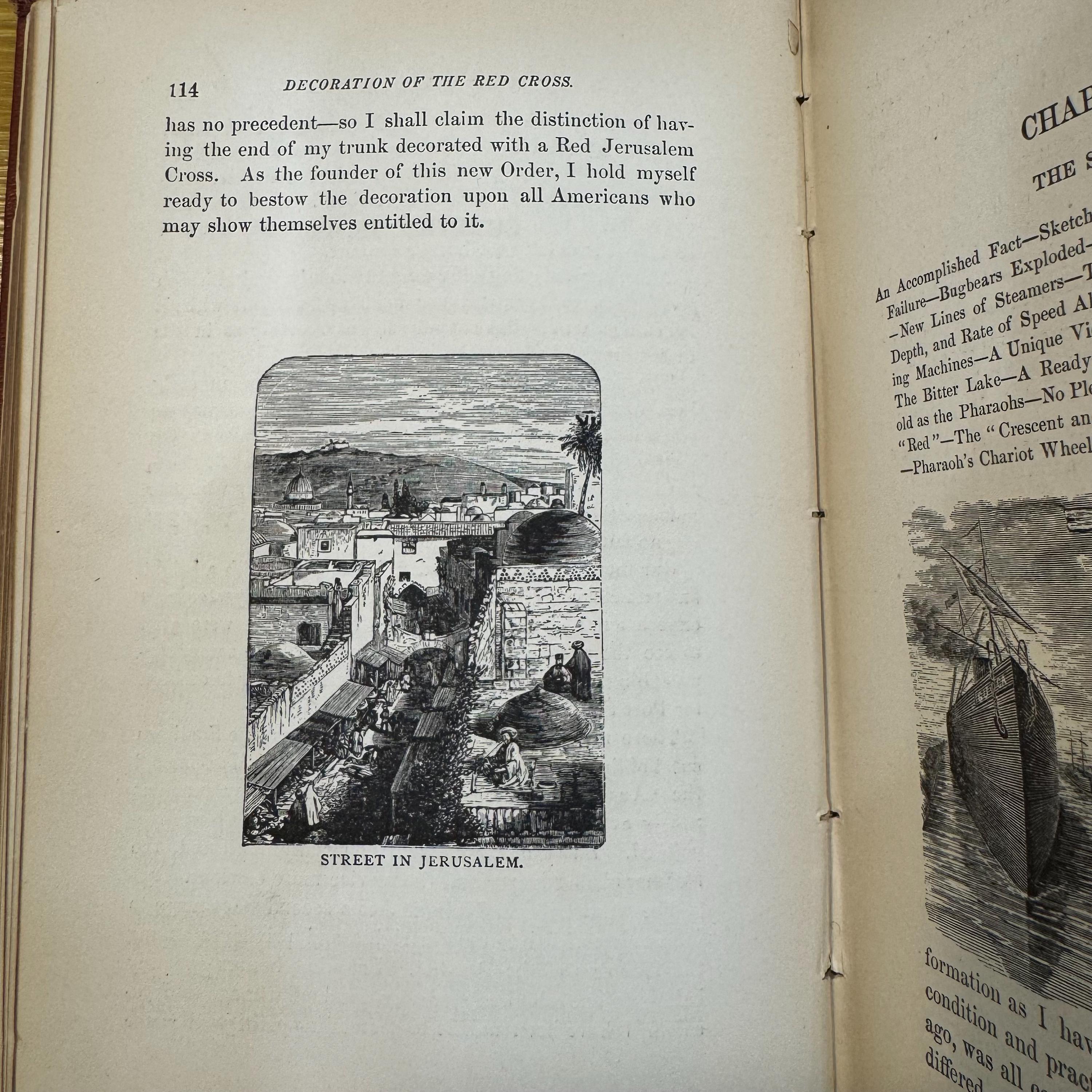 Arabistan: or The Land of "The Arabian Nights". Being Travels Through Egypt, Arabia, and Persia, to Bagdad. Published by subscription only. Inscribed by Author. — photograph 9.