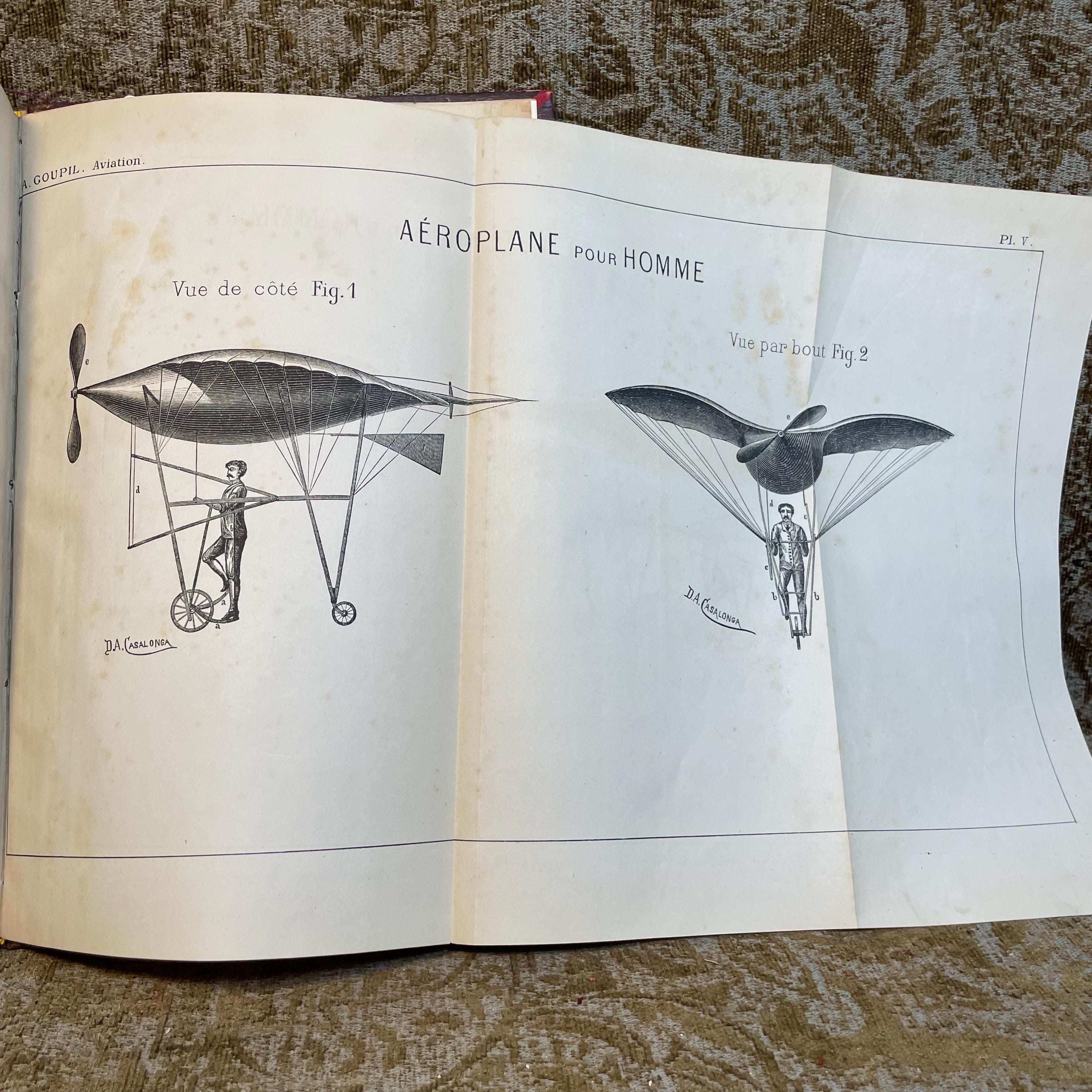 La Locomotion Aerienne: Etude. Translated: Aerial Locomotion: A Study — photograph 5.