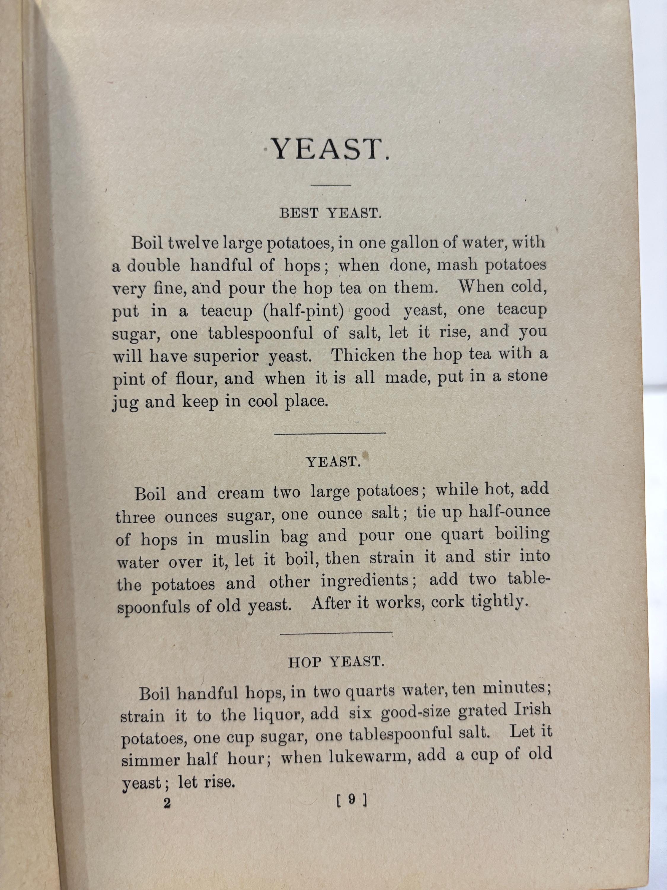 "F. F. V. Receipt Book" (First Families of Virginia Recipe Book) First Edition — photograph 5.
