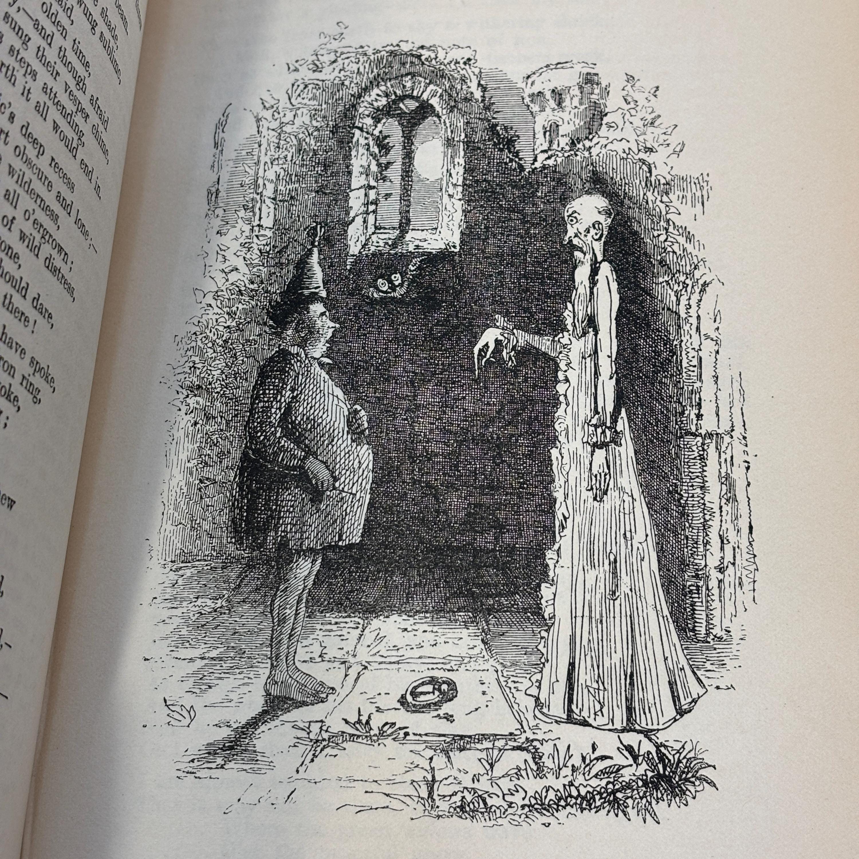 The Ingoldsby Legends or Mirth and Marvels. With a Portrait and Twenty-Five Illustrations by Cruikshank, Leech, and Others — photograph 6.