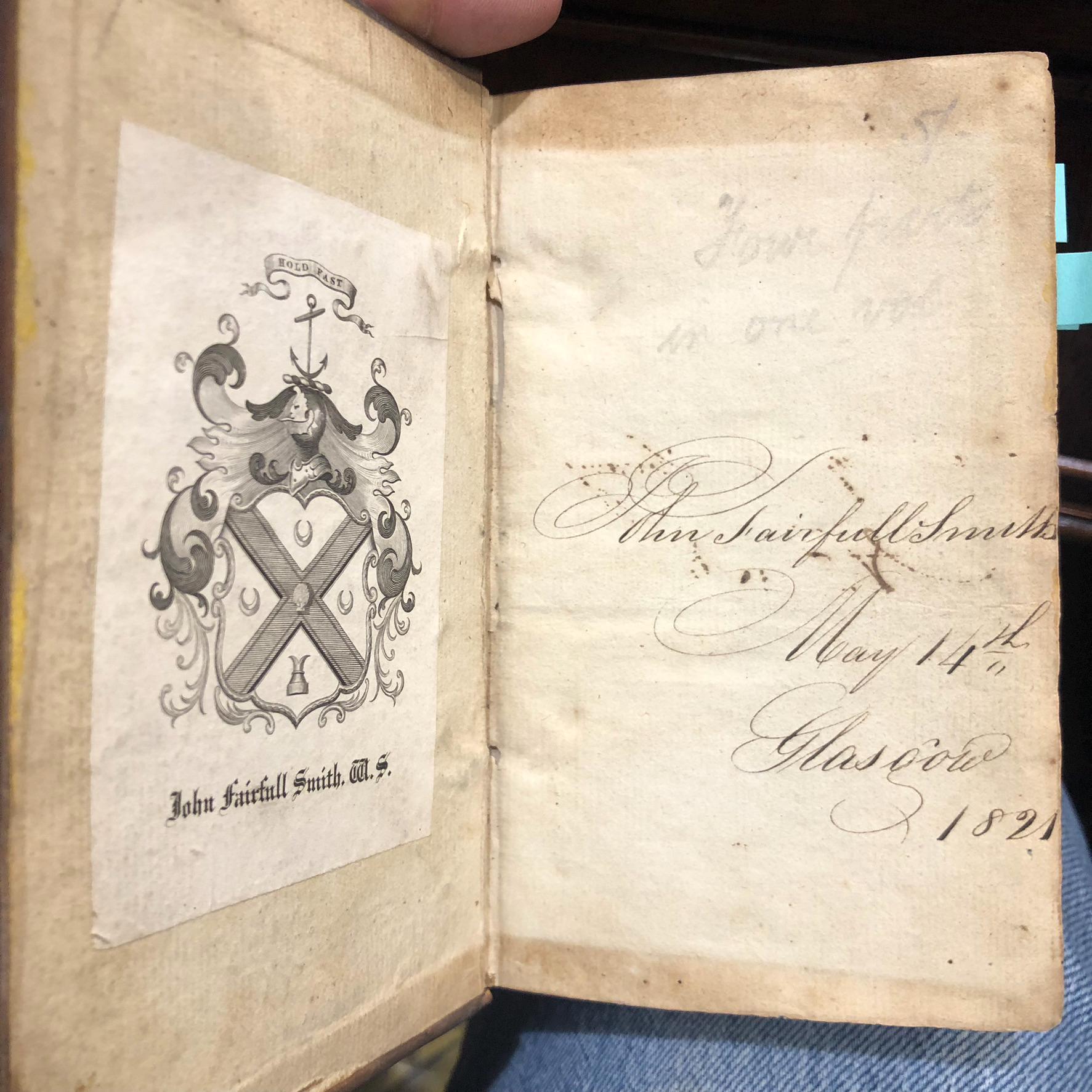 Select Collection of Favourite Scotish Ballads, With Copperplates. Vol.I. - Vol.IV. — photograph 3.