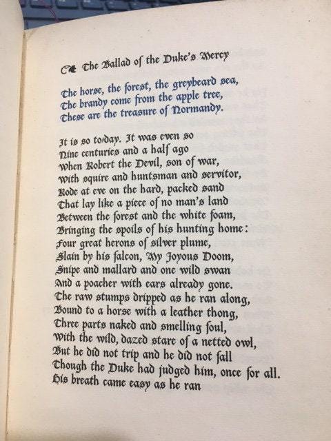 The Ballad of The Duke's Mercy (author signed Limited Edition) — photograph 4.