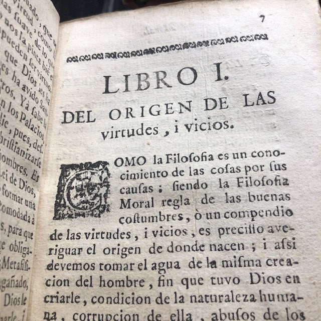 Filosfia Racional, Natural, Metafisica, I Moral. Tome IV of Filosofia Moral. Translated from Spanish: Philosophy; Rational, Natural, Moral, Metaphysics. Vol IV of Moral Philosophy — photograph 4.