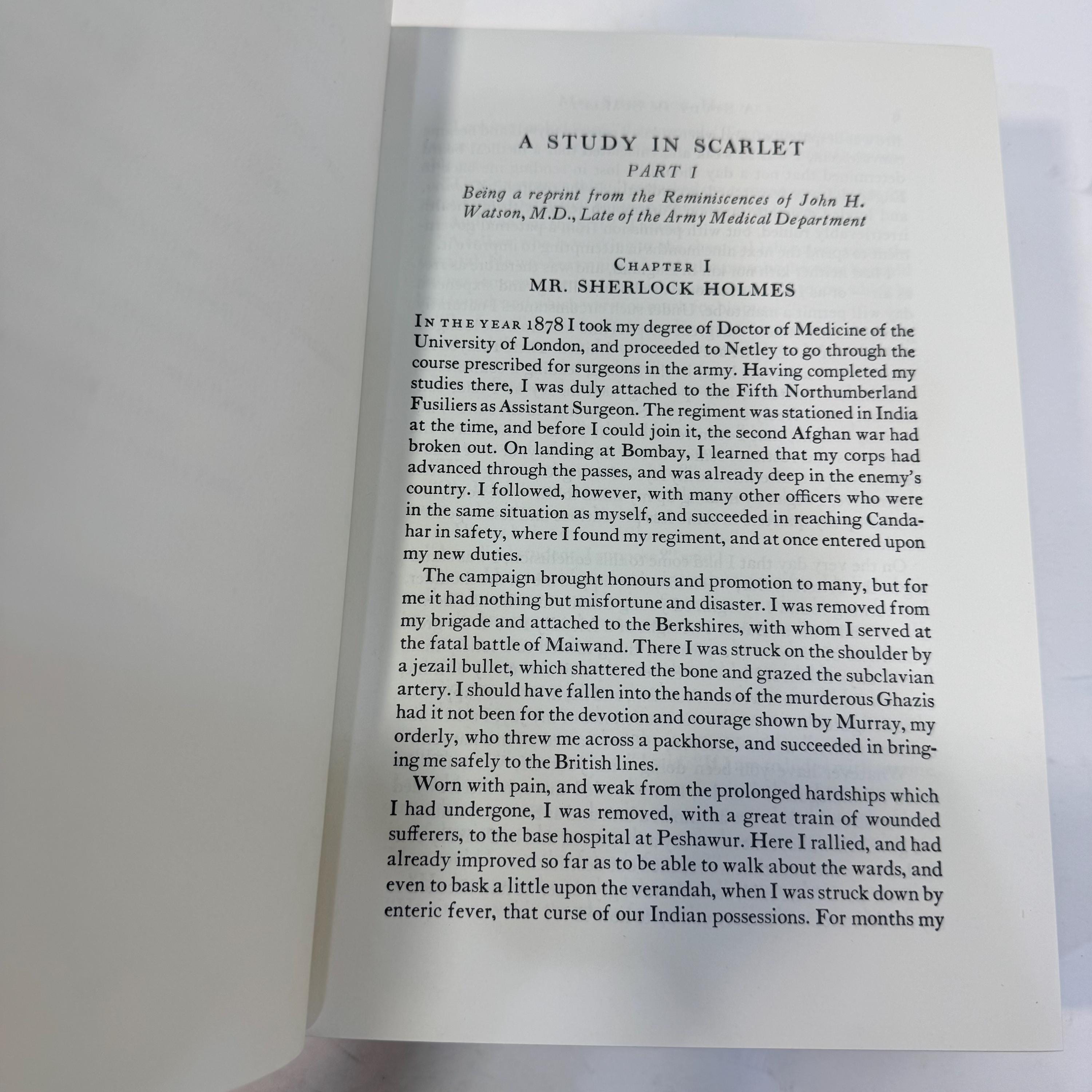 Adventures of Sherlock Holmes by A. Conan Doyle, 1981 — photograph 8.