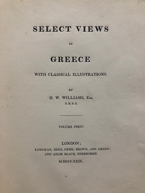 Selected Views in Greece with Classical Illustrations — photograph 4.