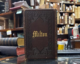 The Poetical Works of John Milton, Illustrated with engravings designed by John Martin and J.M.W. Turner, R.A.