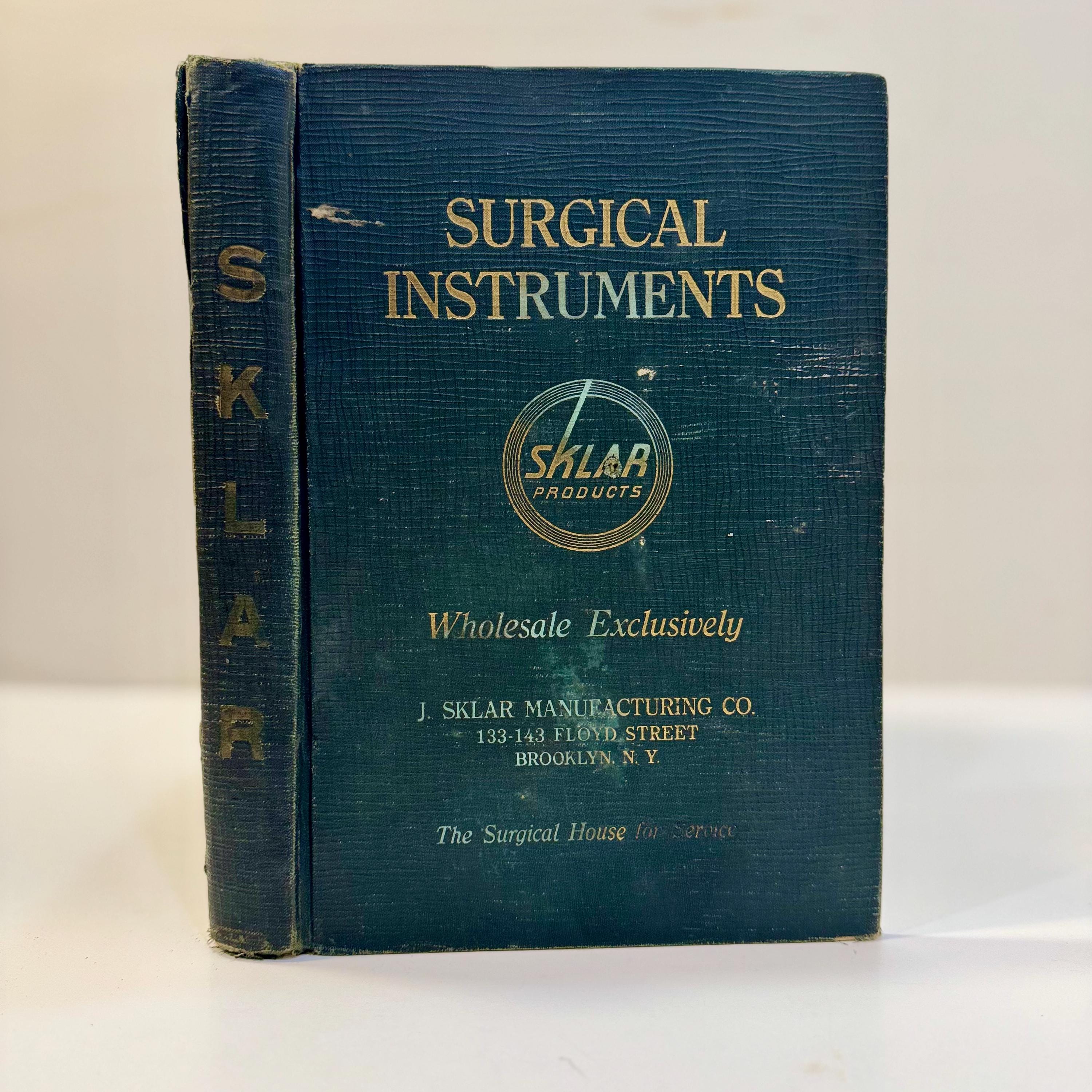 Illustrated Catalogue of Domestic & Imported Surgical Instruments: Suction, Pressure, etc. by J. Sklar Manufacturing Co | 10th Edition, 1934 — photograph 2.