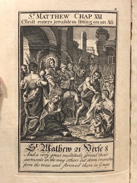 1762 50+ engravings, The Book of Common Prayer, Sterling(?) corners and medallion to ornate gilt covers, Gorgeous binding, very ornate. — photograph 10.