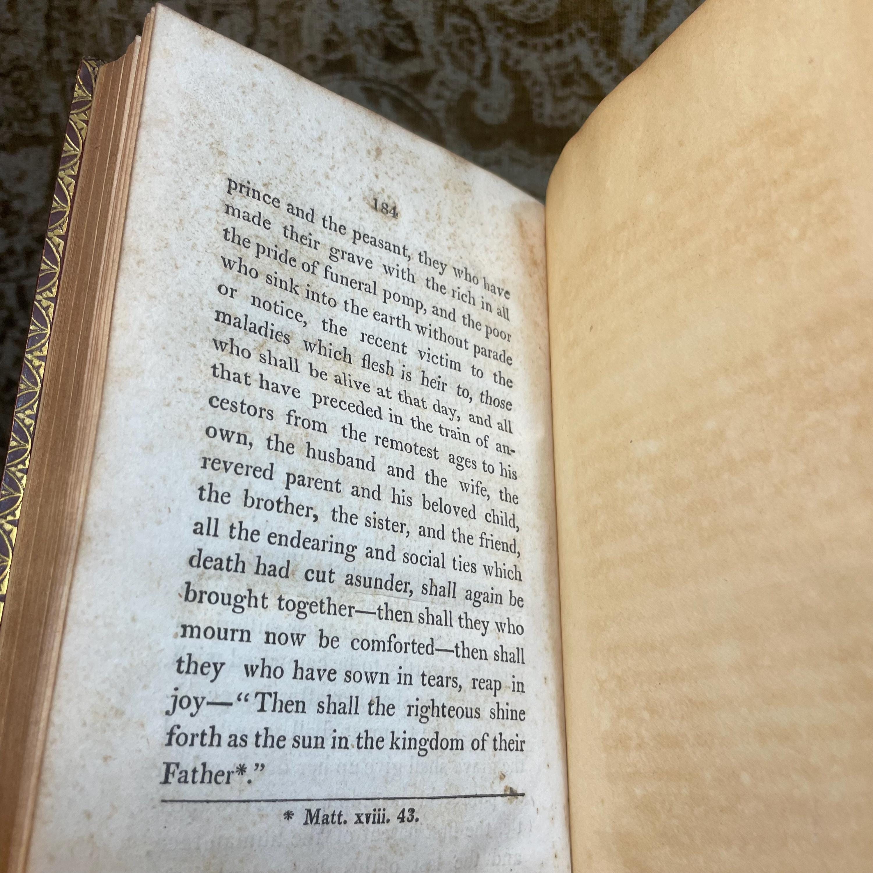 Letters of Consolation and Advice, From a Father to His Daughter, on The Death of Her Sister. Fifth Edition, with an Explanatory Preface by His Son. — photograph 9.