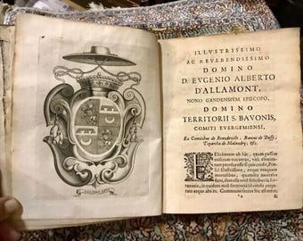 1667 Latin Vellum Book, Artis semper gaudendi