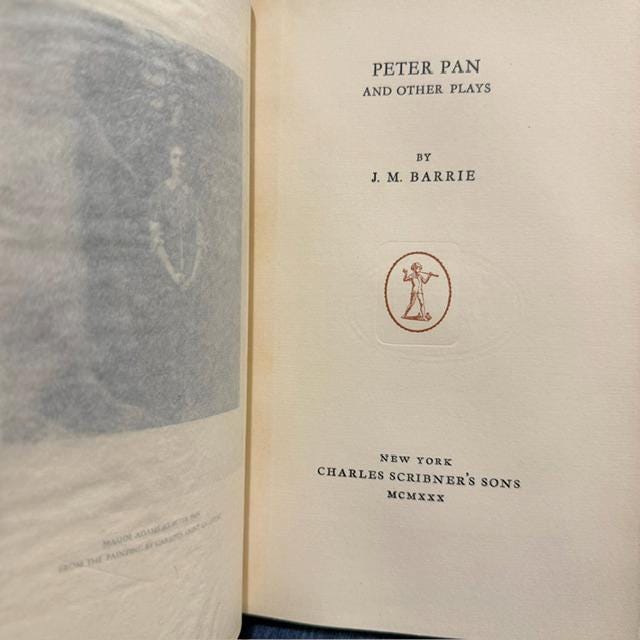 The Works of J.M. Barrie, Limited Peter Pan Edition #881/1030 — photograph 10.