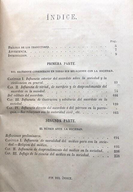 Sacerdote y el Medico Ante la Sociedad Translated from Spanish: Priest and the Doctor Before Society — photograph 4.