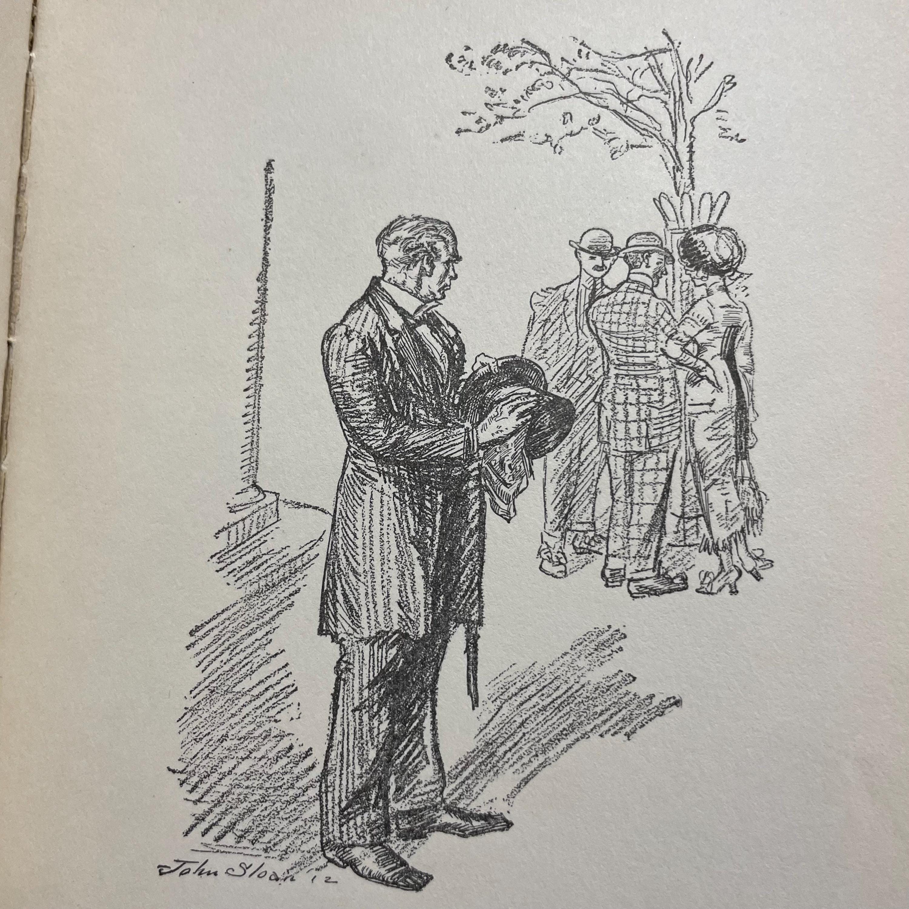 Madrigali. Pictures by John Sloan. (Autographed by Author) — photograph 3.
