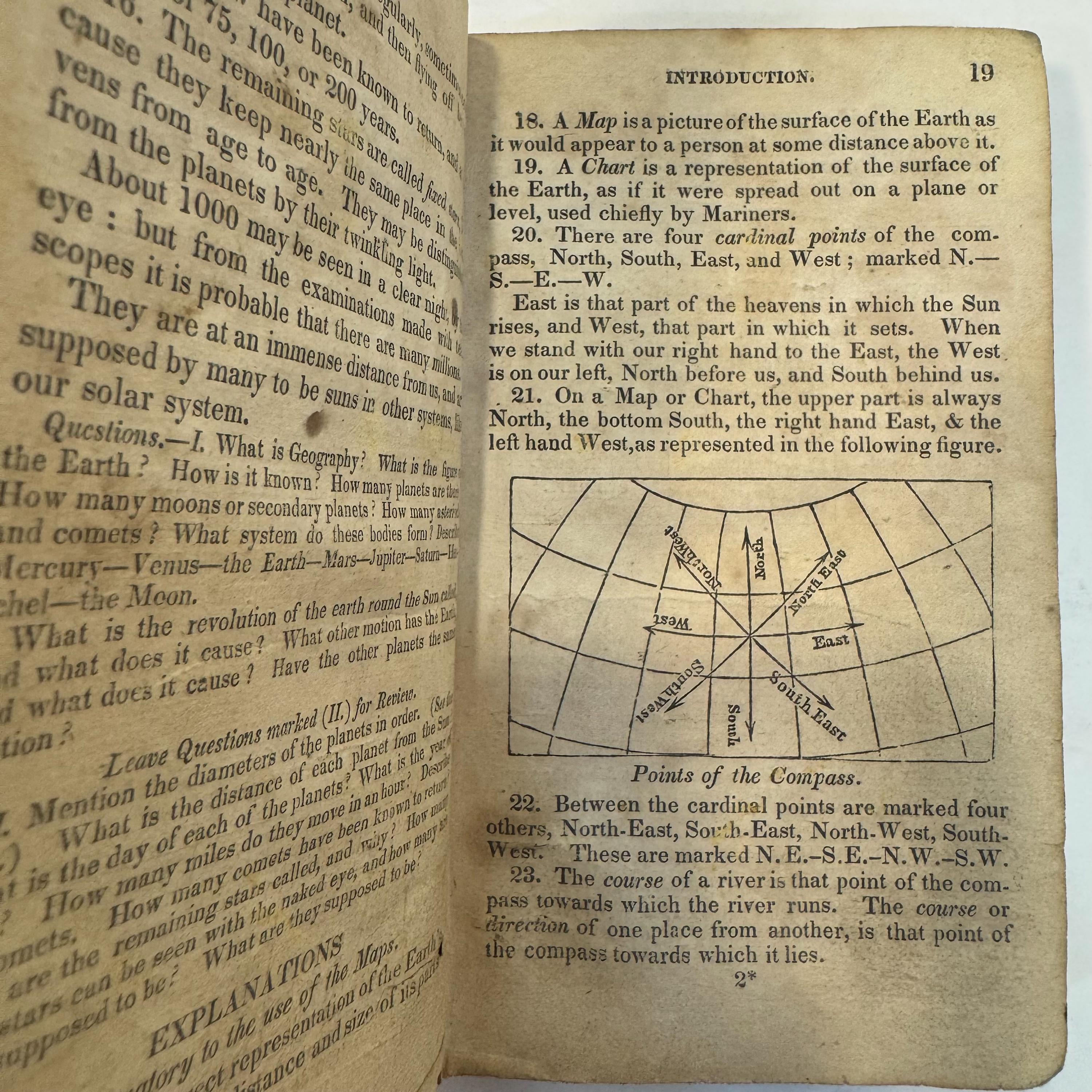 Woodbridge's Rudiments of Geography, on a new plan, designed to assist the memory by Comparison and Classification; with numerous engravings of Manners, Customs, and Curiosities. Accompanied with an Atlas, exhibiting the prevailing Theologys, forms of Government, degrees of Civilization, and the comparative size of Towns, Rivers, and Mountains. — photograph 7.