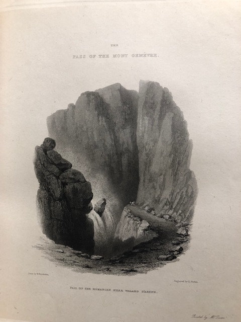 Illustrations of The Passes of The Alps, By Which Italy Communicates With France, Switzerland, and Germany — photograph 7.