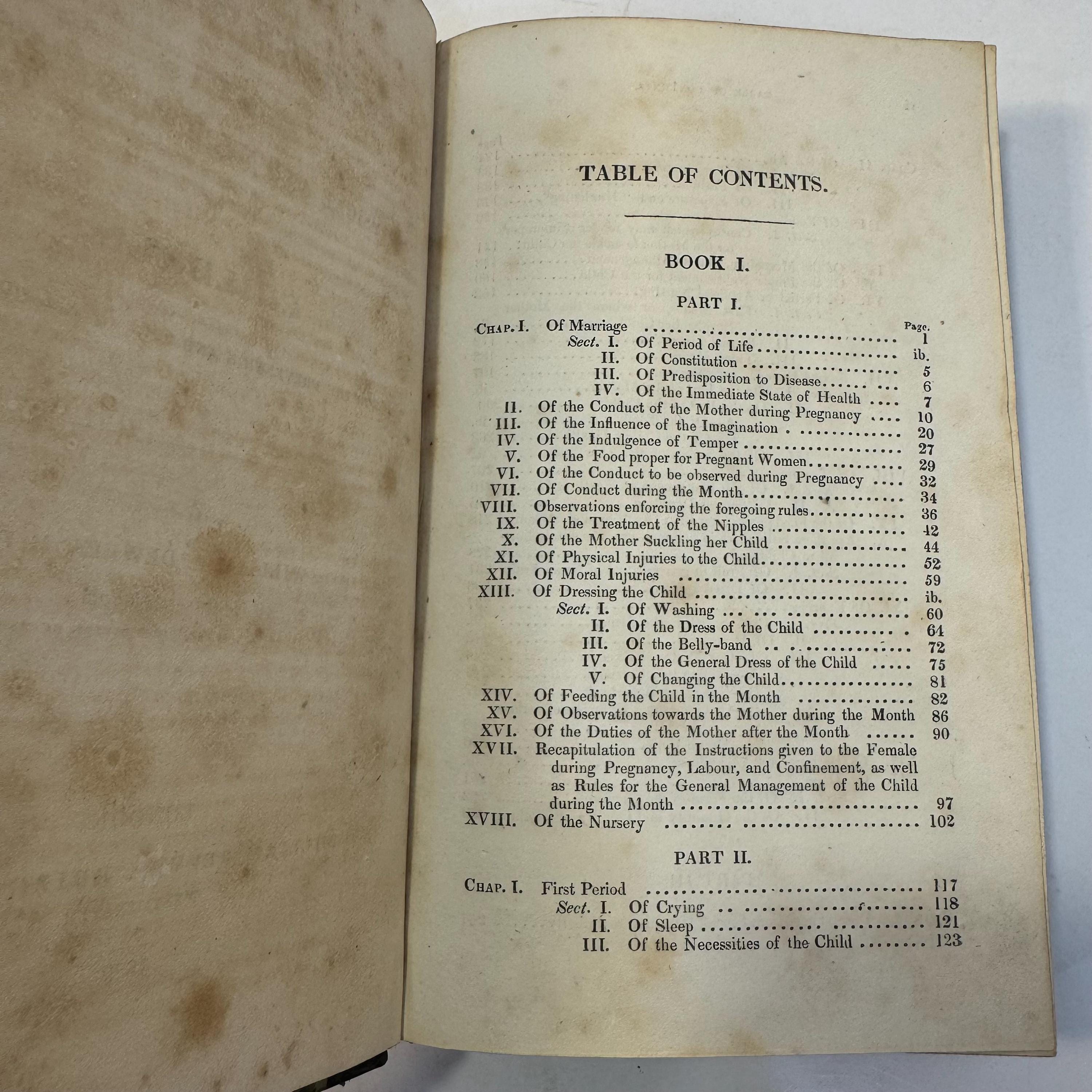 The Mother's Own Book; Or The Physical and Medical Treatment of Children, For The Prevention and Cure of All Diseases. Third Edition. — photograph 6.