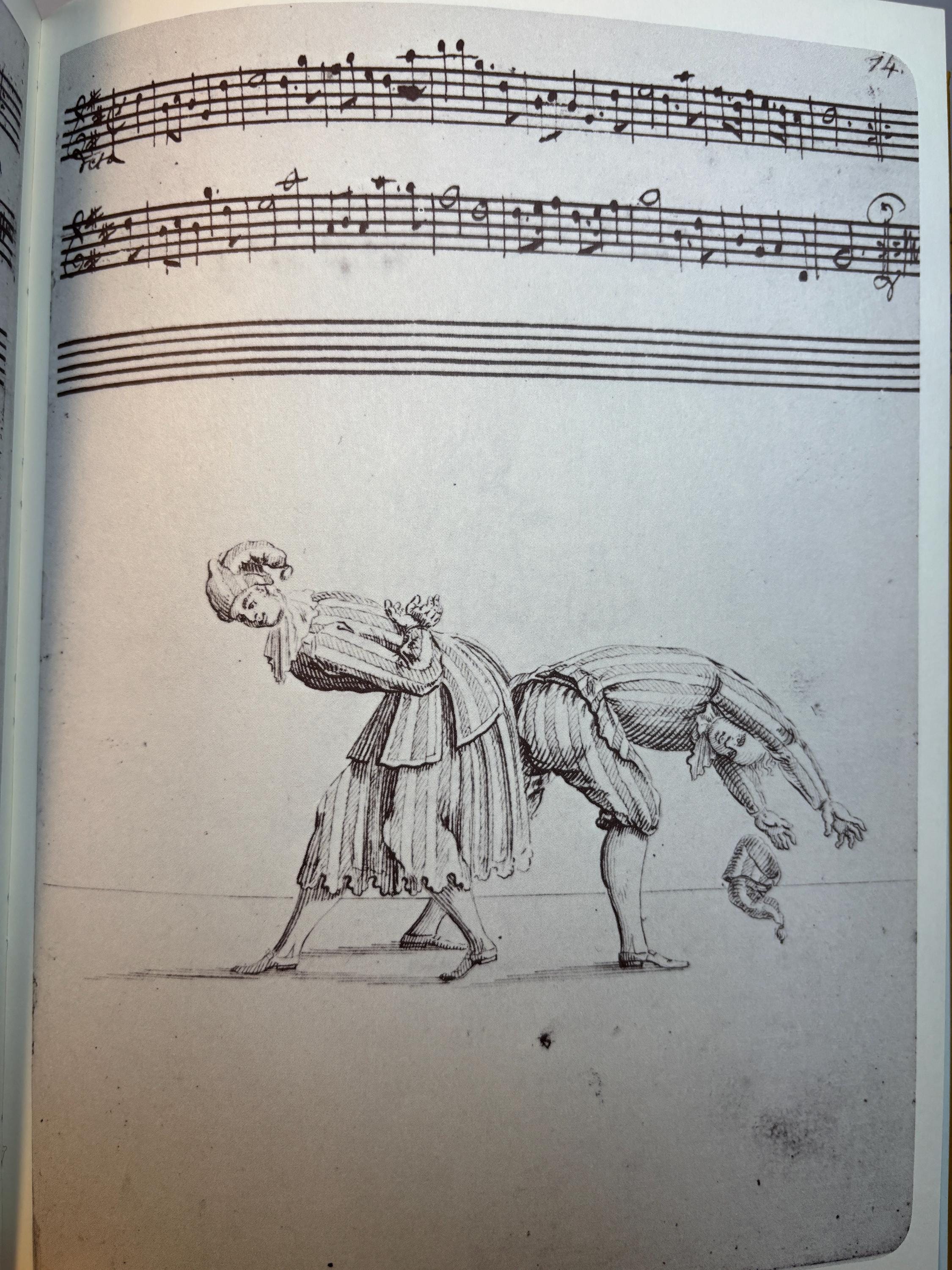 New and Curious School of Theatrical Dancing. A Facsimile of The Original Drawings in The Bavarian State Library, Munich. A Limited Edition of 1500 Copies — photograph 10.